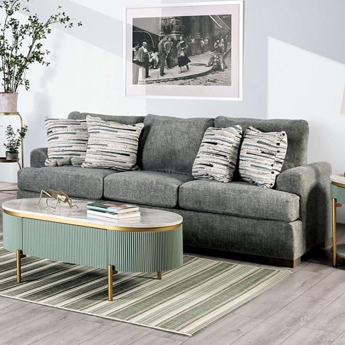 

    
Transitional Gray/Teal Solid Wood Living Room Set 5PCS Furniture of America Leytonstone SM1208-SF-5PCS
