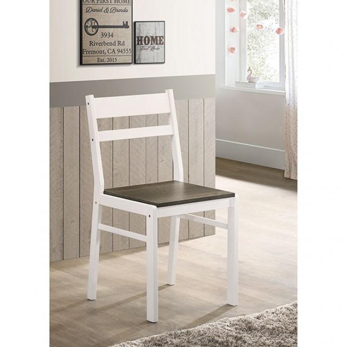 

    
Furniture of America CM3714GY-T-5PK Debbie Dining Table Set White/Gray CM3714GY-T-5PK
