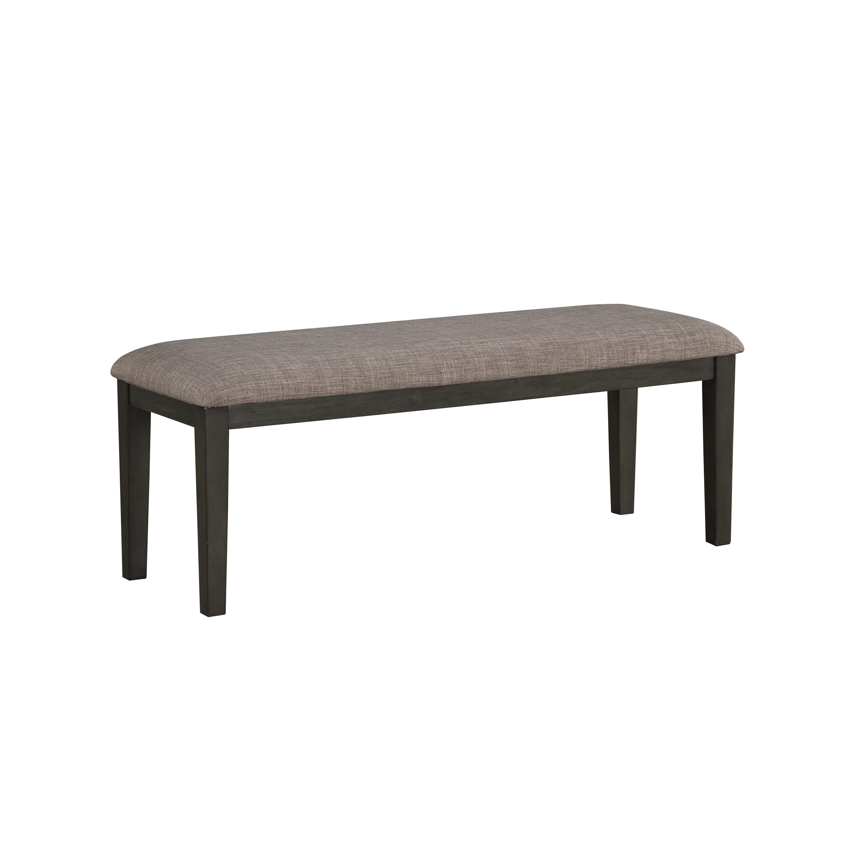 Transitional Bench 5674-13 Baresford 5674-13 in Gray Polyester