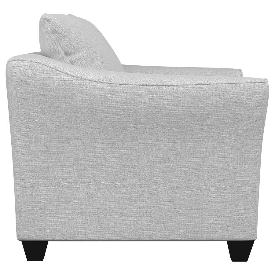 

    
 Shop  Transitional Gray Wood Chair Coaster Salizar 508583
