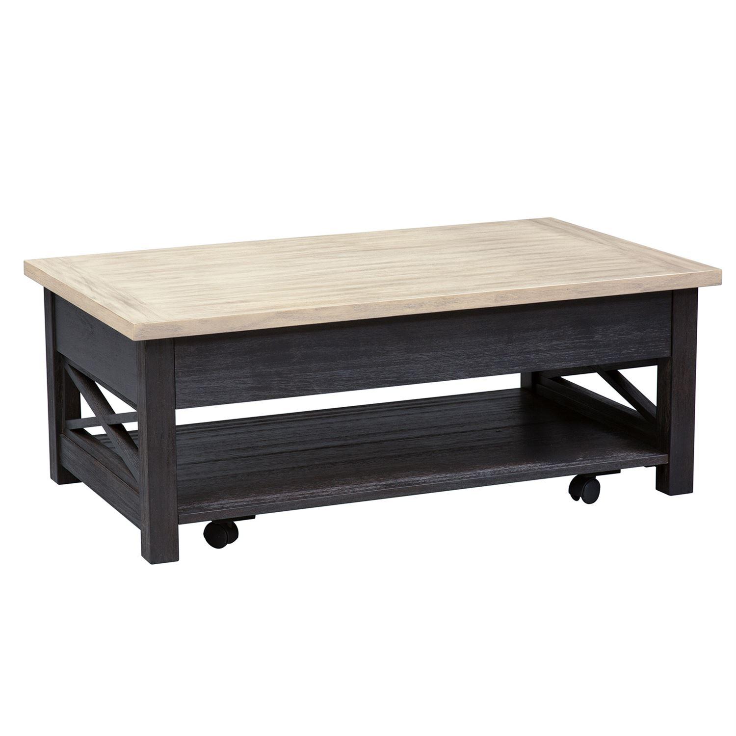 

    
Liberty Furniture Heatherbrook  (422-OT) Coffee Table Coffee Table Gray 422-OT1011
