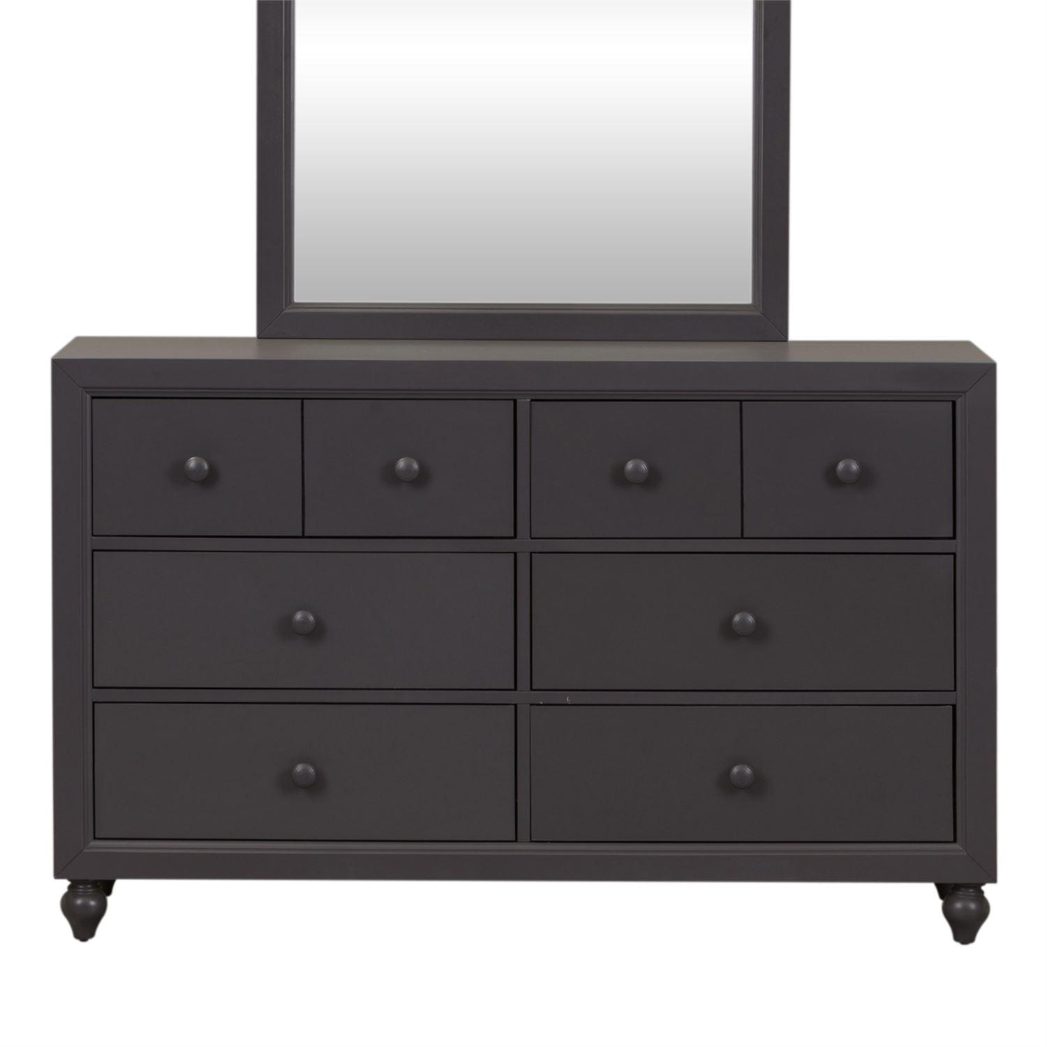 

    
Transitional Gray Wood Double Dresser Cottage View (423-YBR) Liberty Furniture
