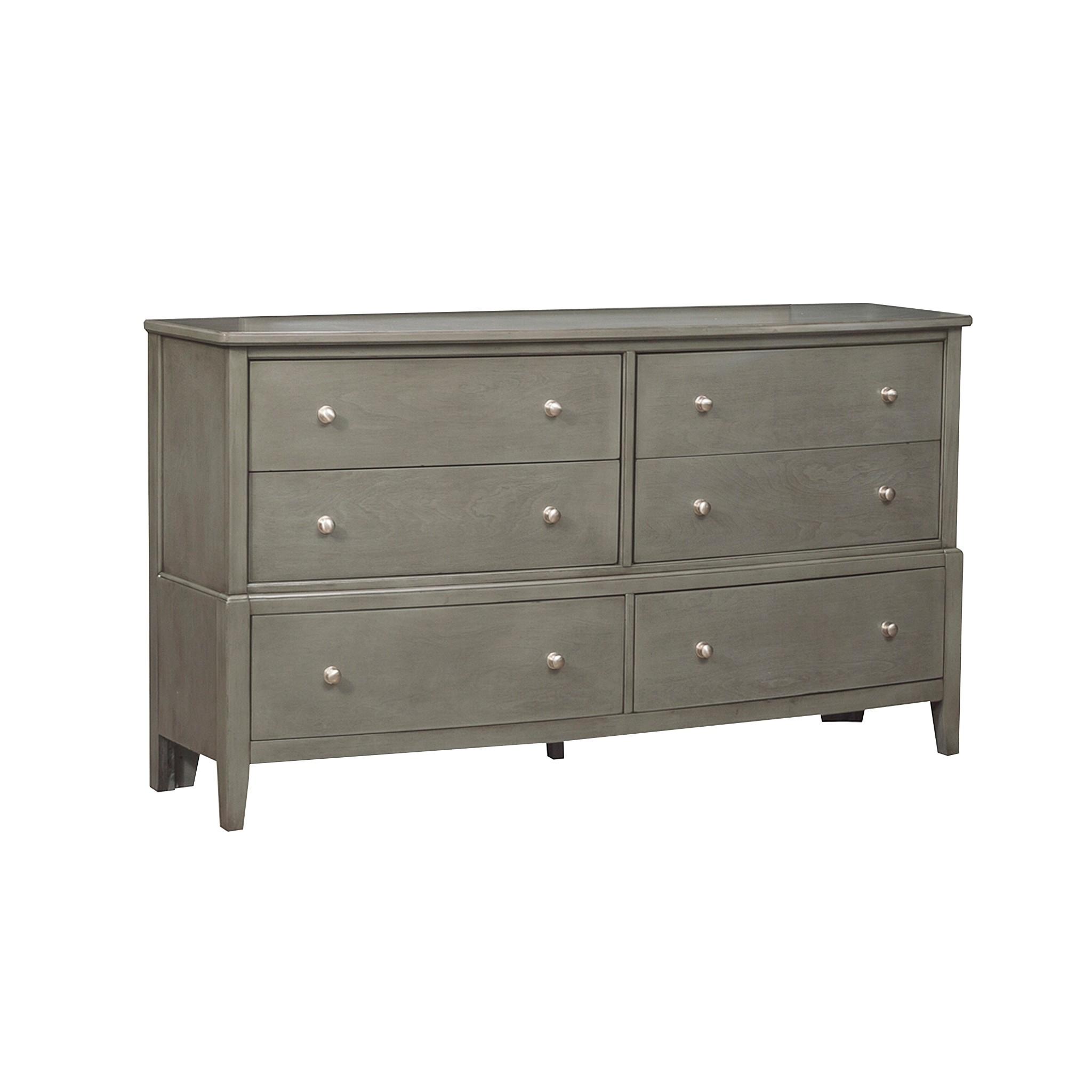 Transitional Dresser 1730GY-5 Cotterill 1730GY-5 in Gray 