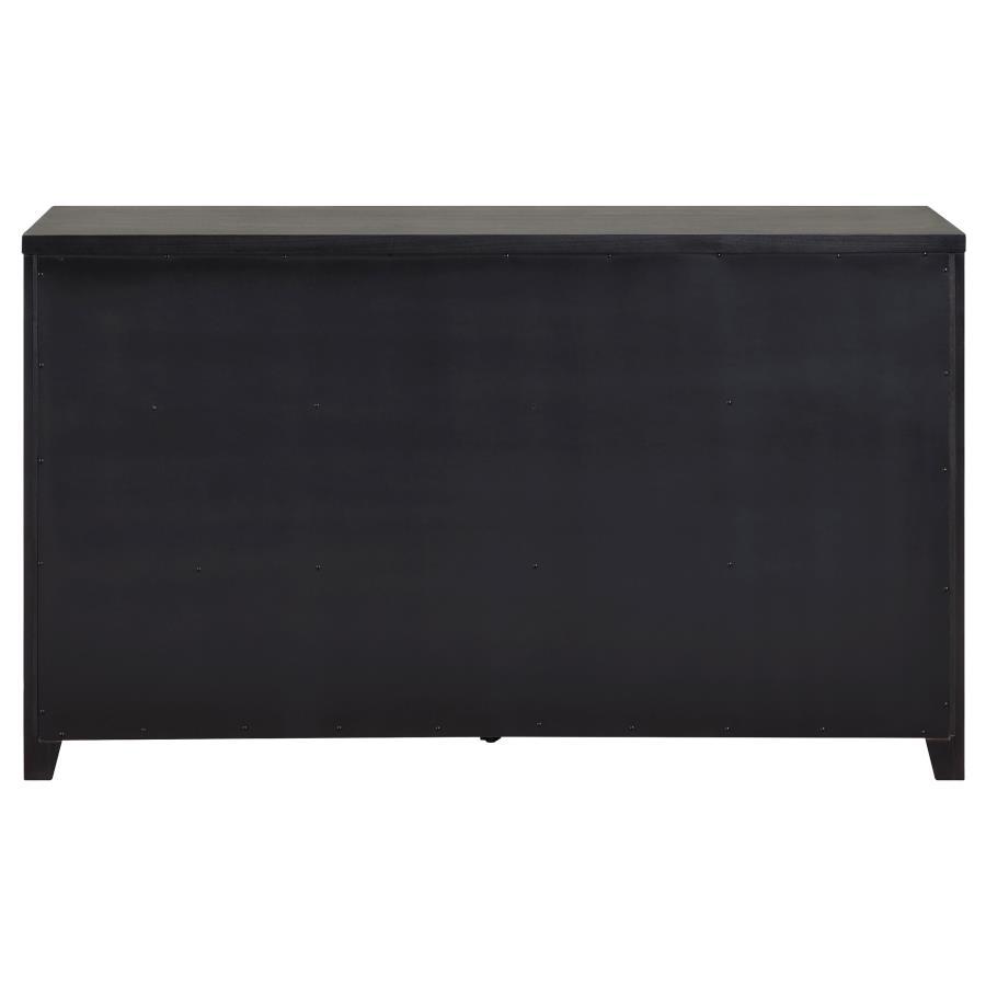 

    
224743-D-2PCS Transitional Gray Wood Dresser With Mirror 2PCS Coaster Kieran 224743
