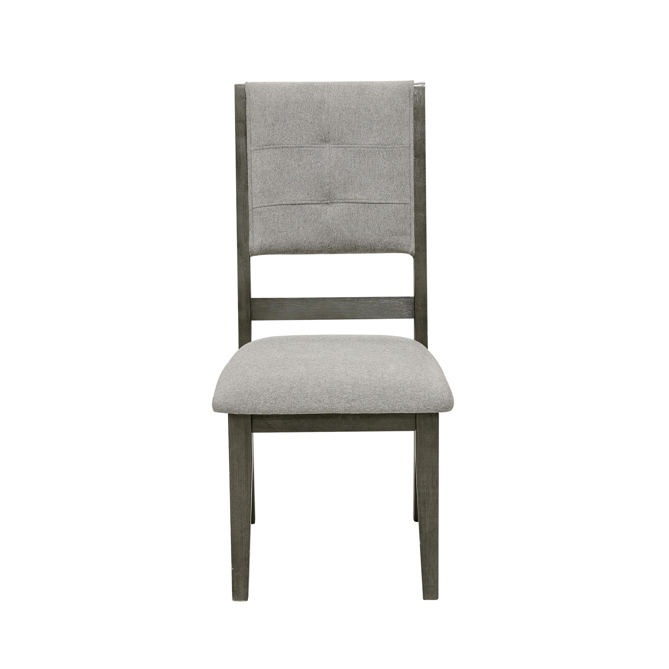 

                    
Homelegance 5165GYS Nisky Side Chair Set Gray Polyester Purchase 
