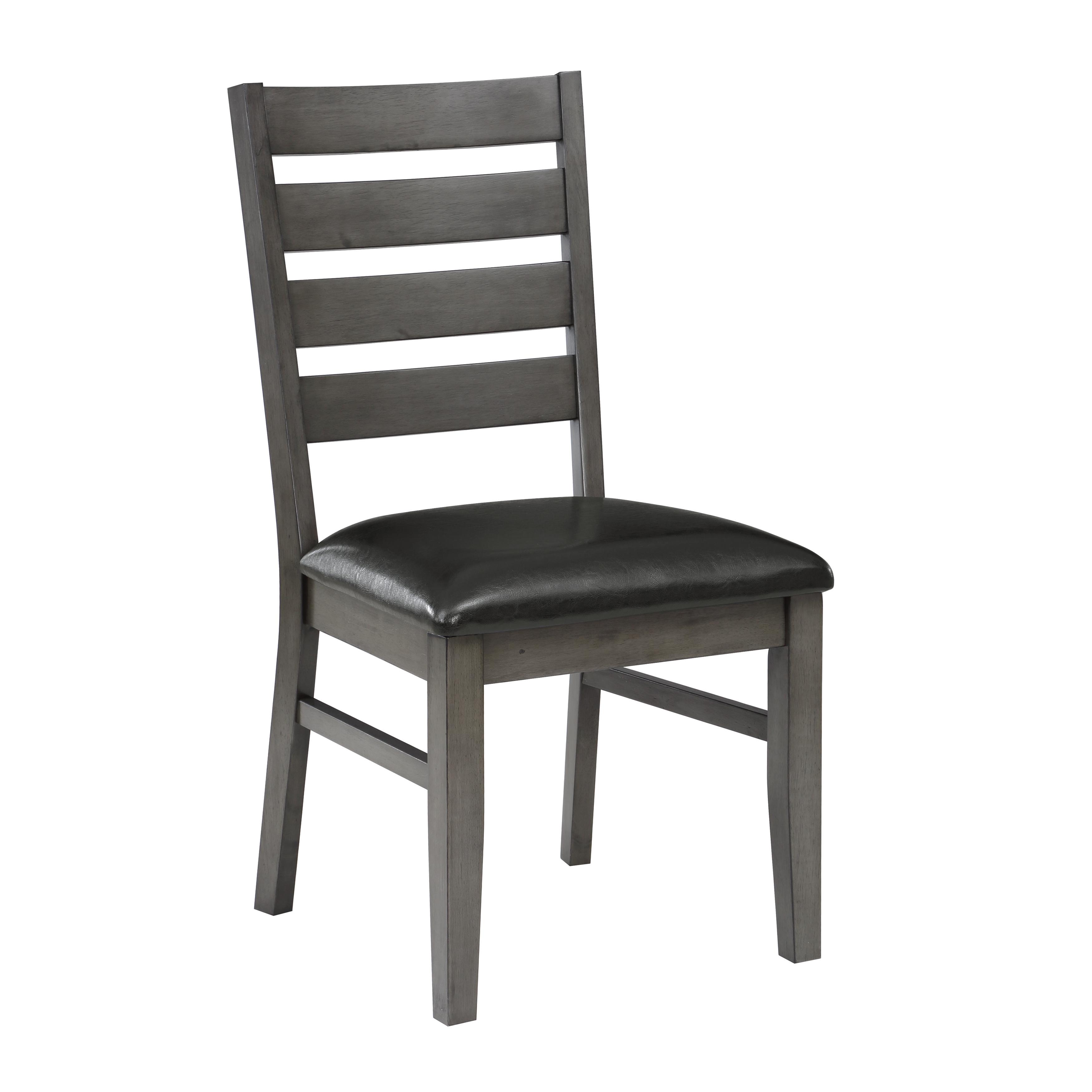 

    
Transitional Gray Wood Side Chair Set 2pcs Homelegance 5567GYS Nashua
