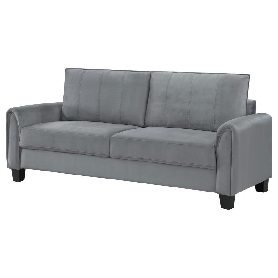 

    
509634-S Transitional Gray Wood Sofa Coaster Davis 509634
