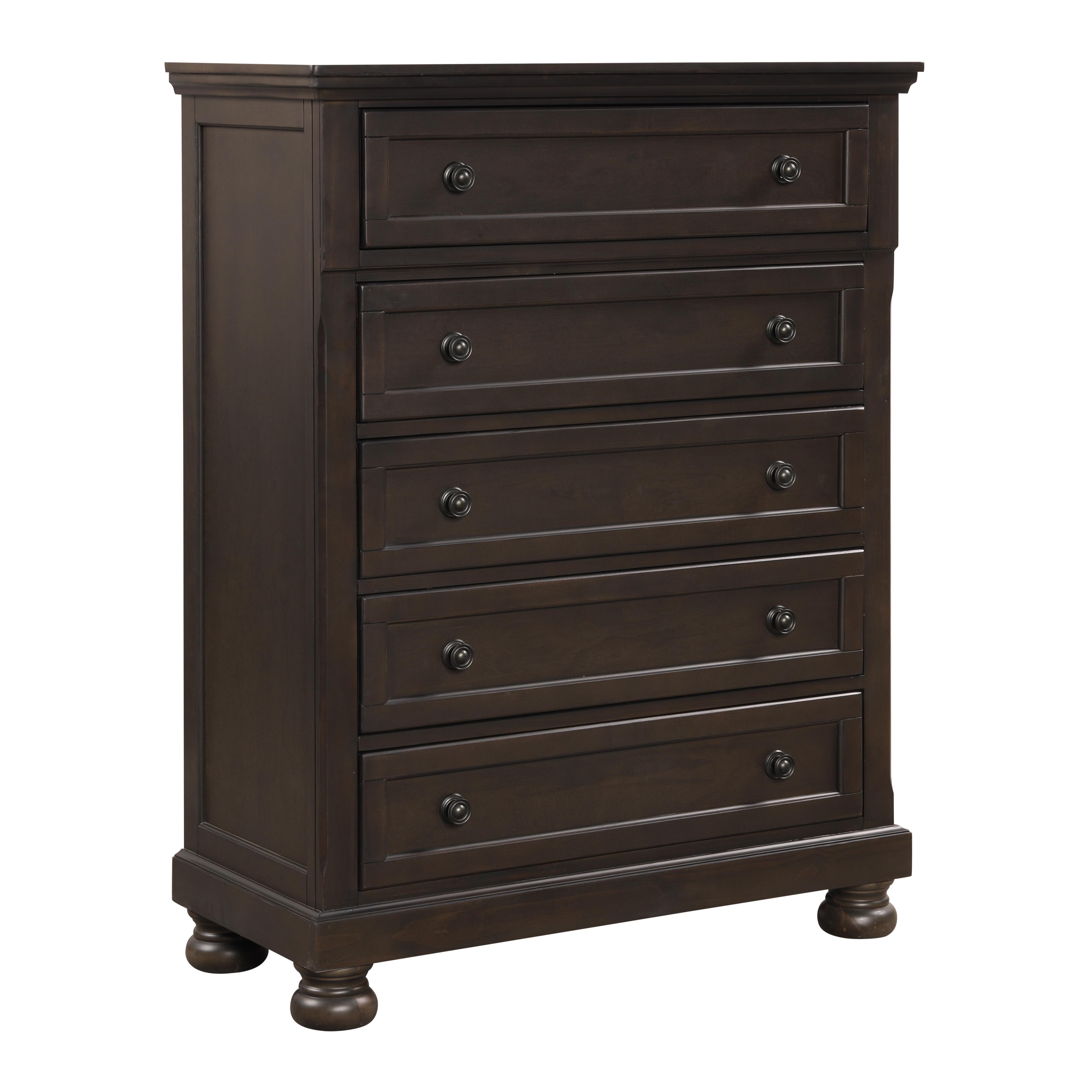 Transitional Chest 1718GY-9 Begonia 1718GY-9 in Grayish Brown 