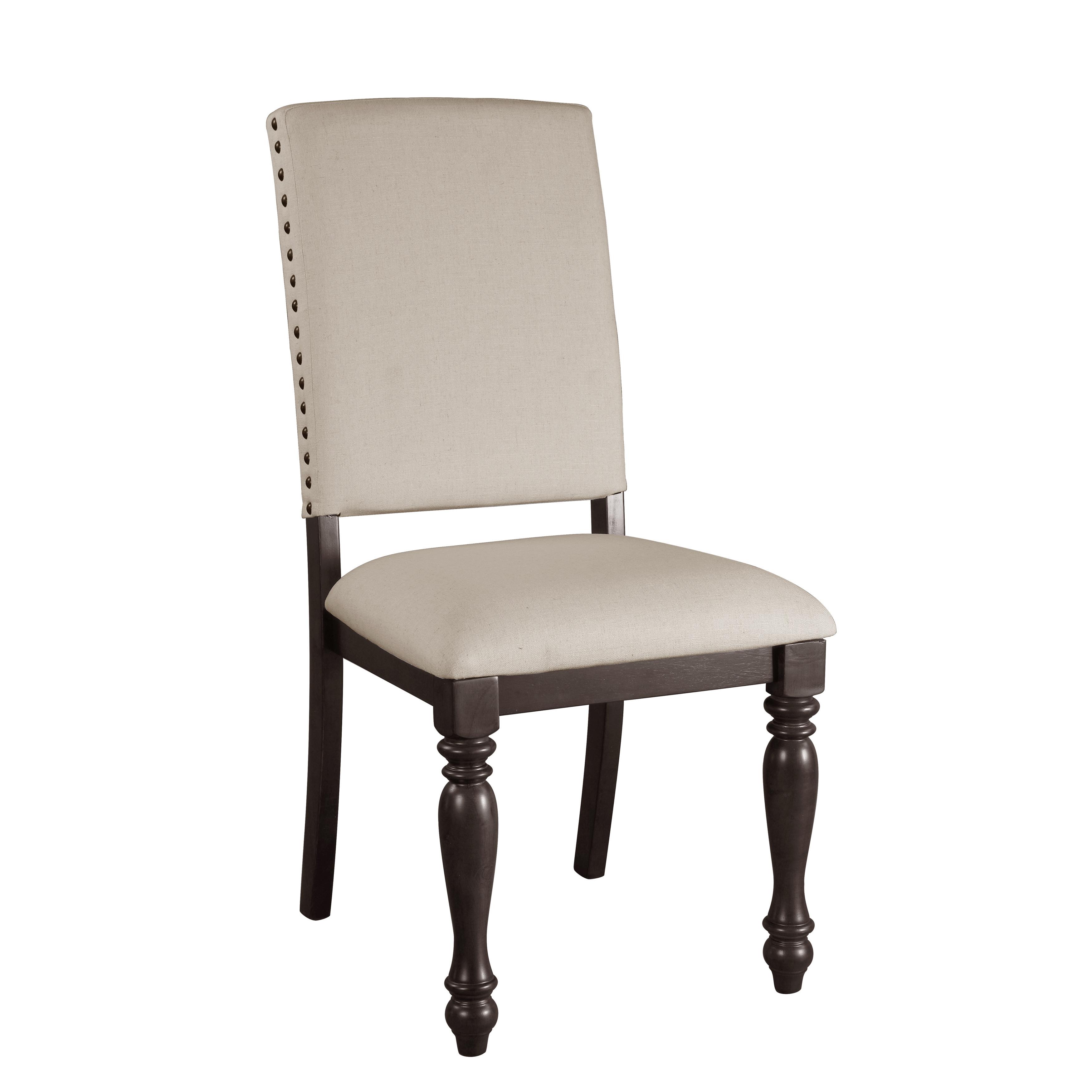 

    
Transitional Grayish Brown Wood Side Chair Set 2pcs Homelegance 1718GYS Begonia
