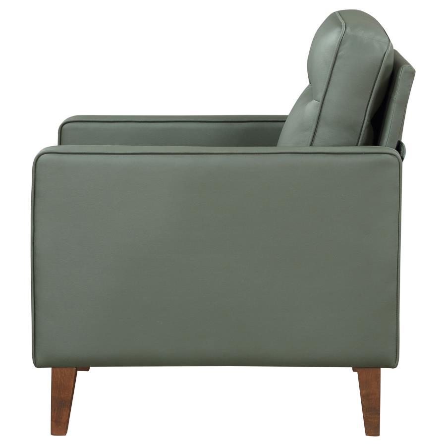 

                    
Coaster Jonah Chair 509656-C Chair Dark Brown/Green Polyester Purchase 
