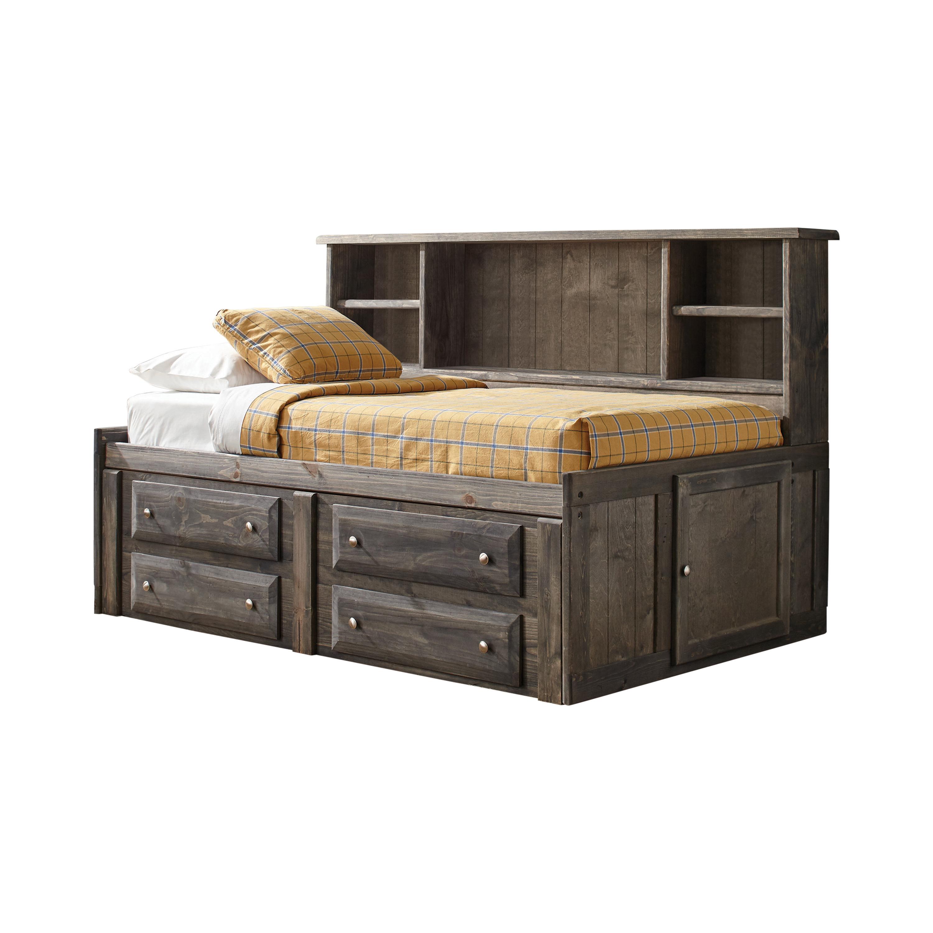 Transitional Storage Daybed 400840T Wrangle Hill 400840T in Gunsmoke 