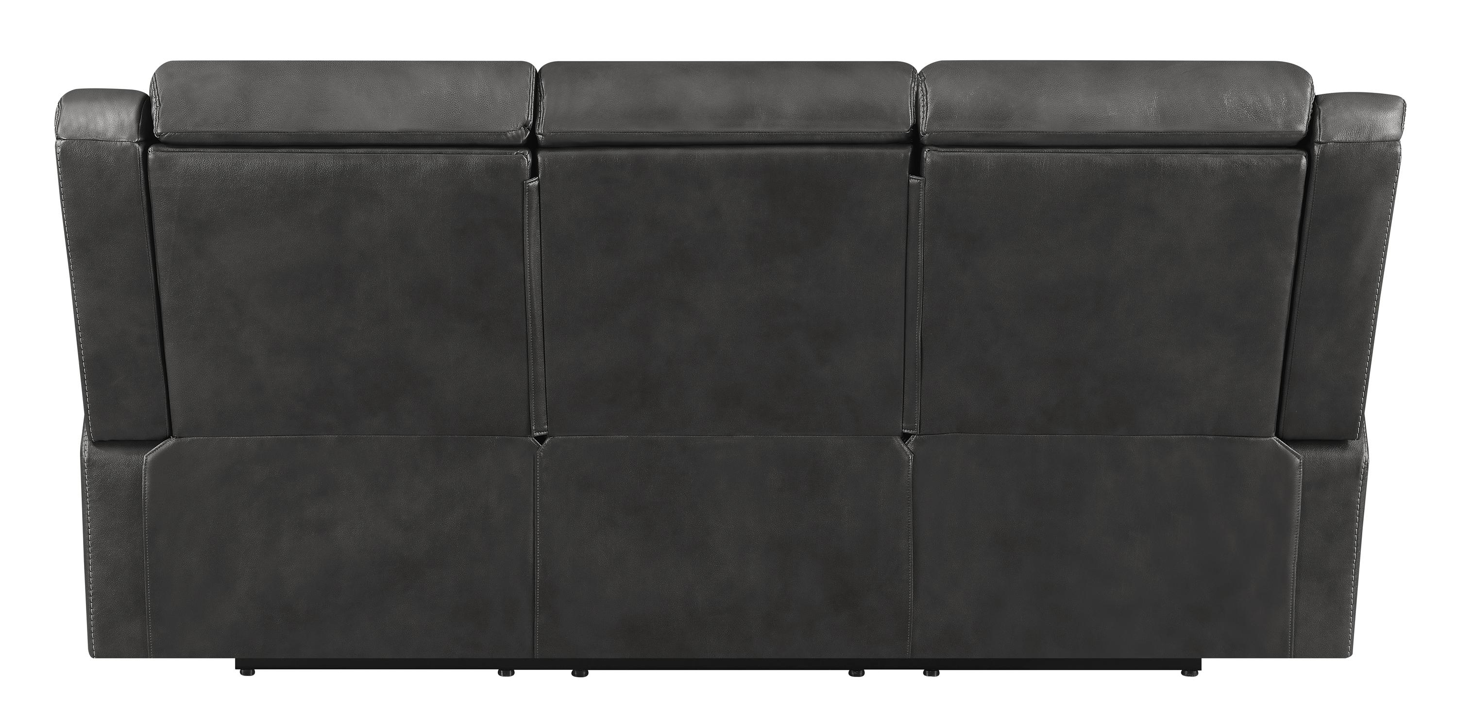 

                    
Coaster 609321PPI Shallowford Power sofa Charcoal Leather Purchase 

