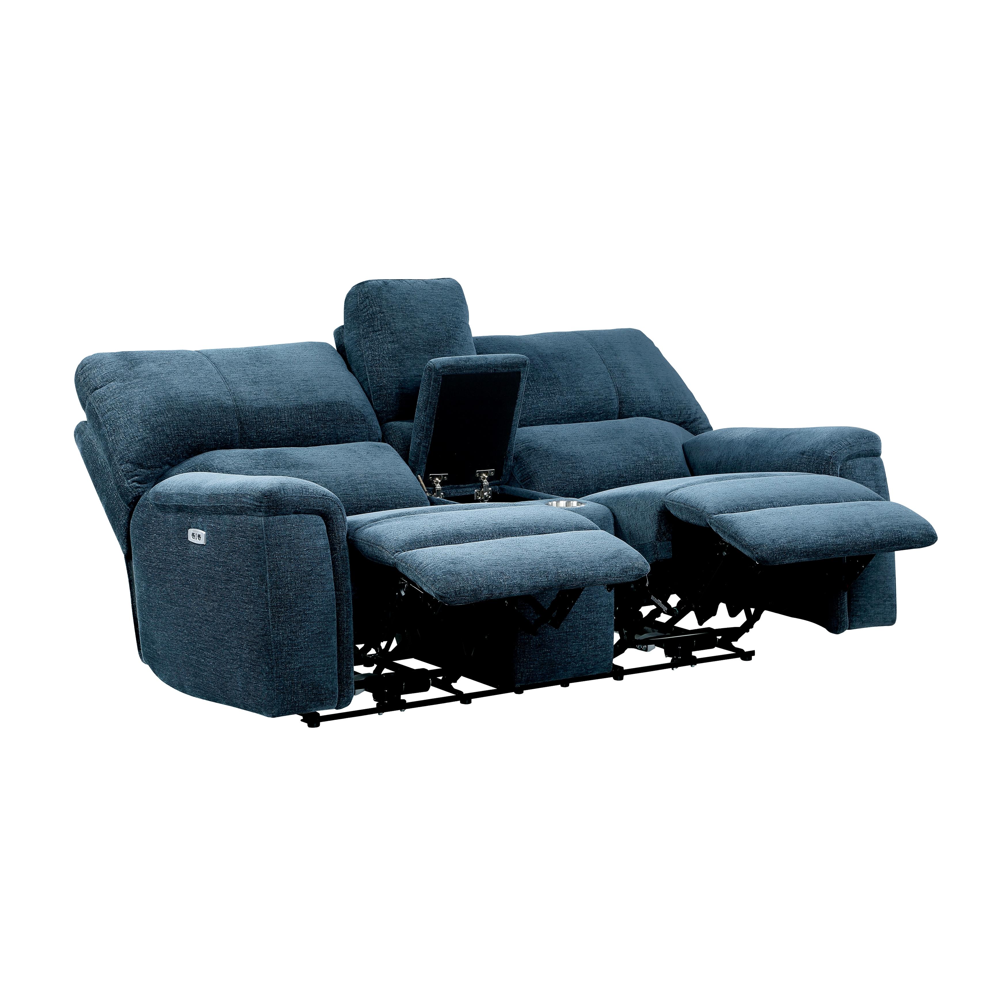 

    
9413IN-PWH-2PC Transitional Indigo Chenille Power Reclining Sofa Set 2pcs Homelegance 9413IN-PWH Dickinson
