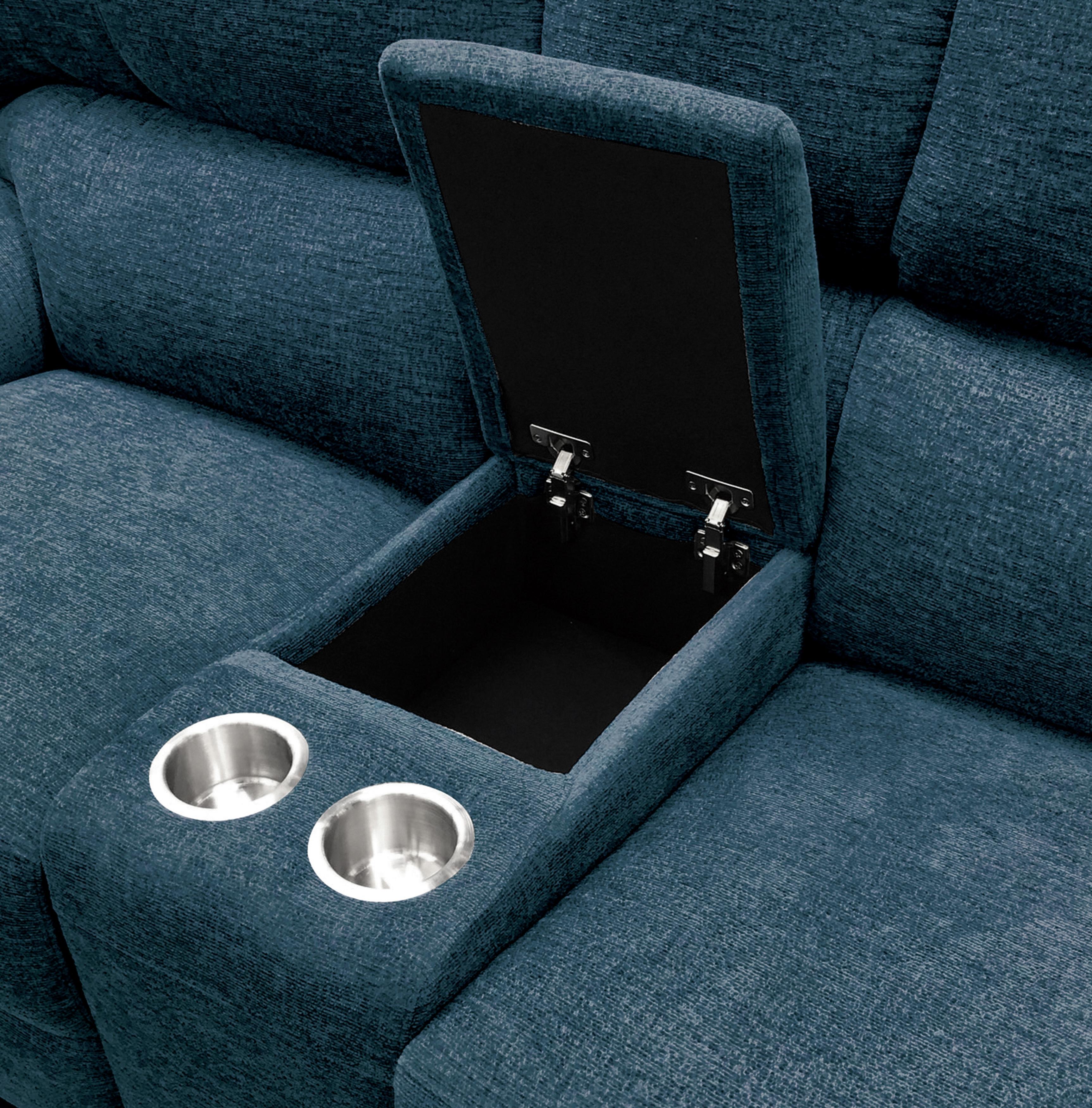 

                    
Buy Transitional Indigo Chenille Power Reclining Sofa Set 2pcs Homelegance 9413IN-PWH Dickinson

