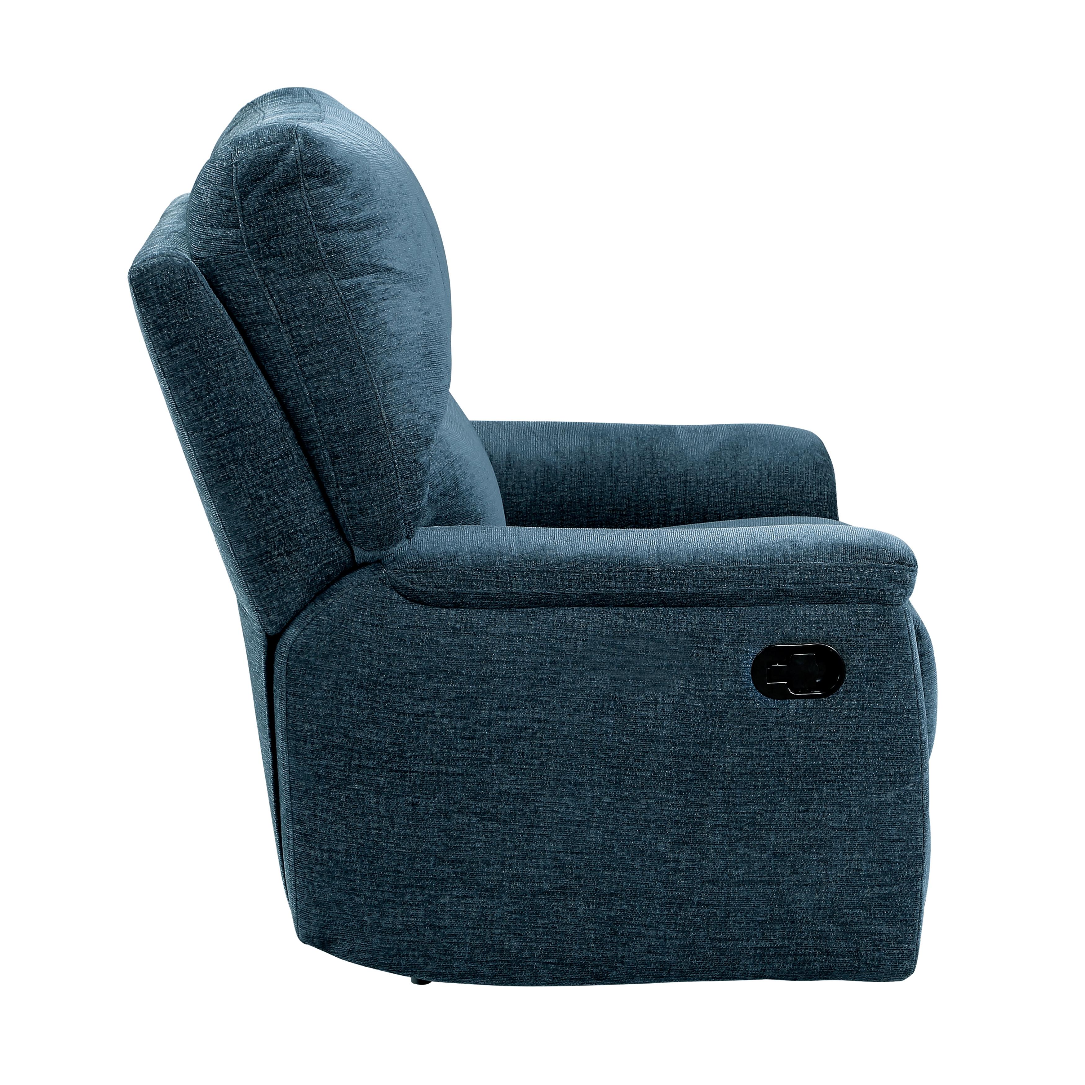 

                    
Homelegance 9413IN-1 Dickinson Reclining Chair Indigo Chenille Purchase 
