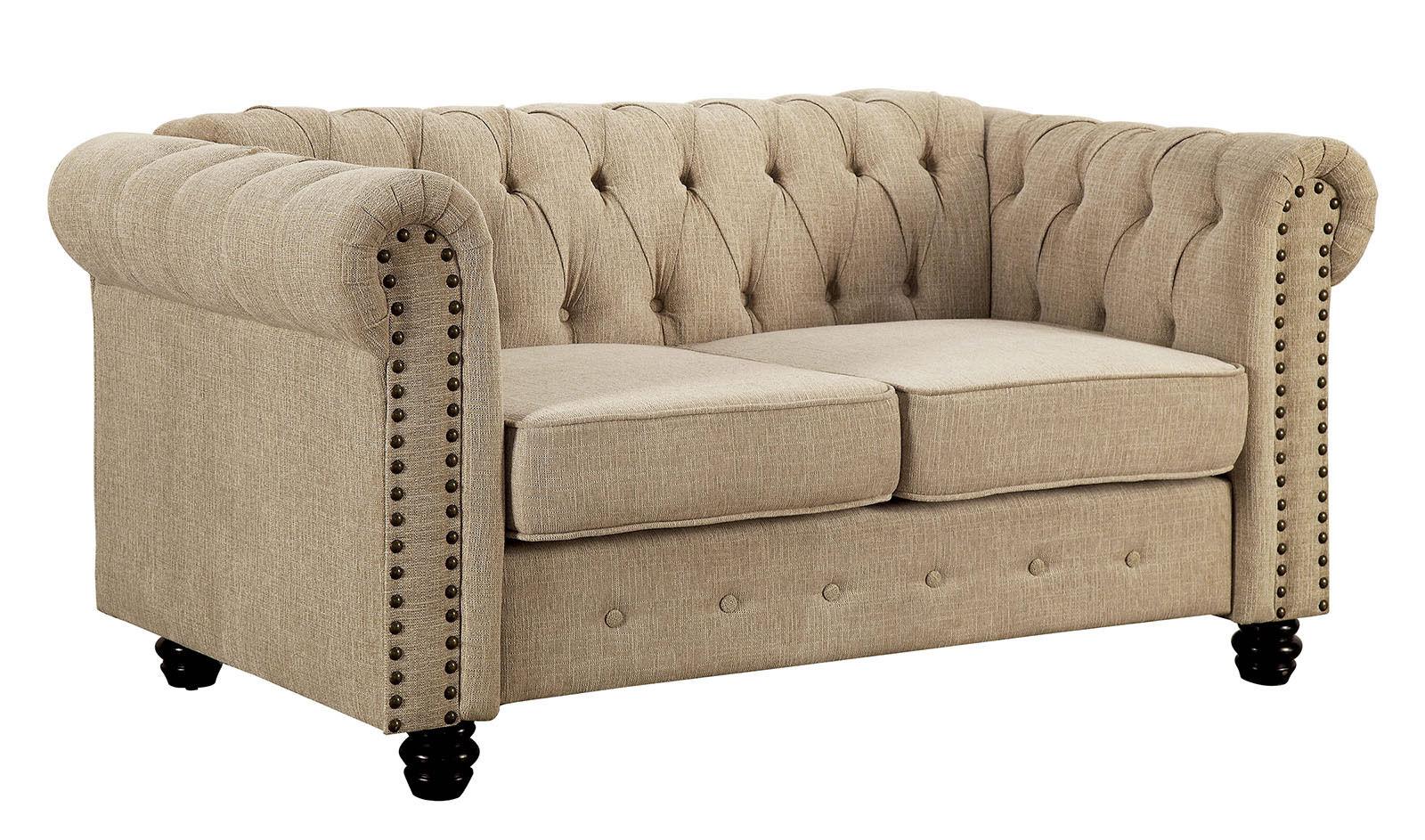 

    
Furniture of America CM6342IV-3PC Winifred Sofa Loveseat and Chair Set Ivory CM6342IV-3PC
