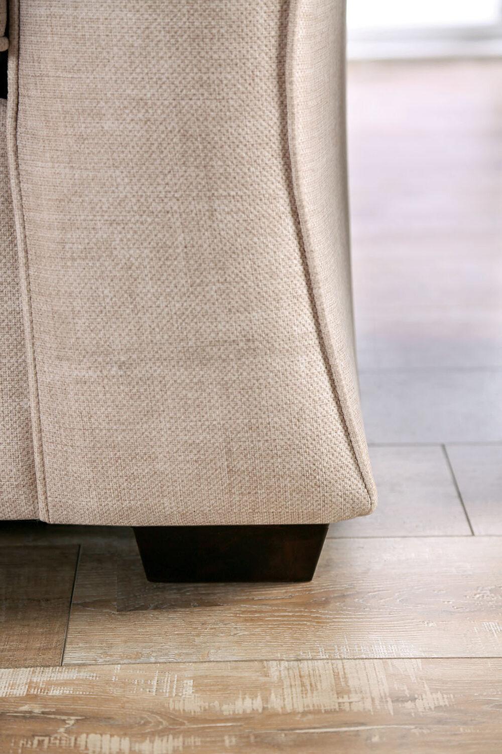 

                    
Furniture of America SM8003-SF Jarrow Sofa Ivory Fabric Purchase 
