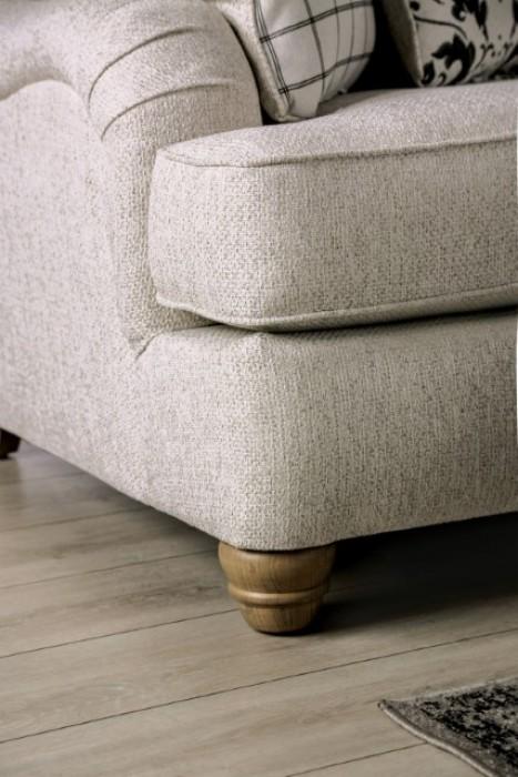 

    
SM6090-SF-S Furniture of America Sofa
