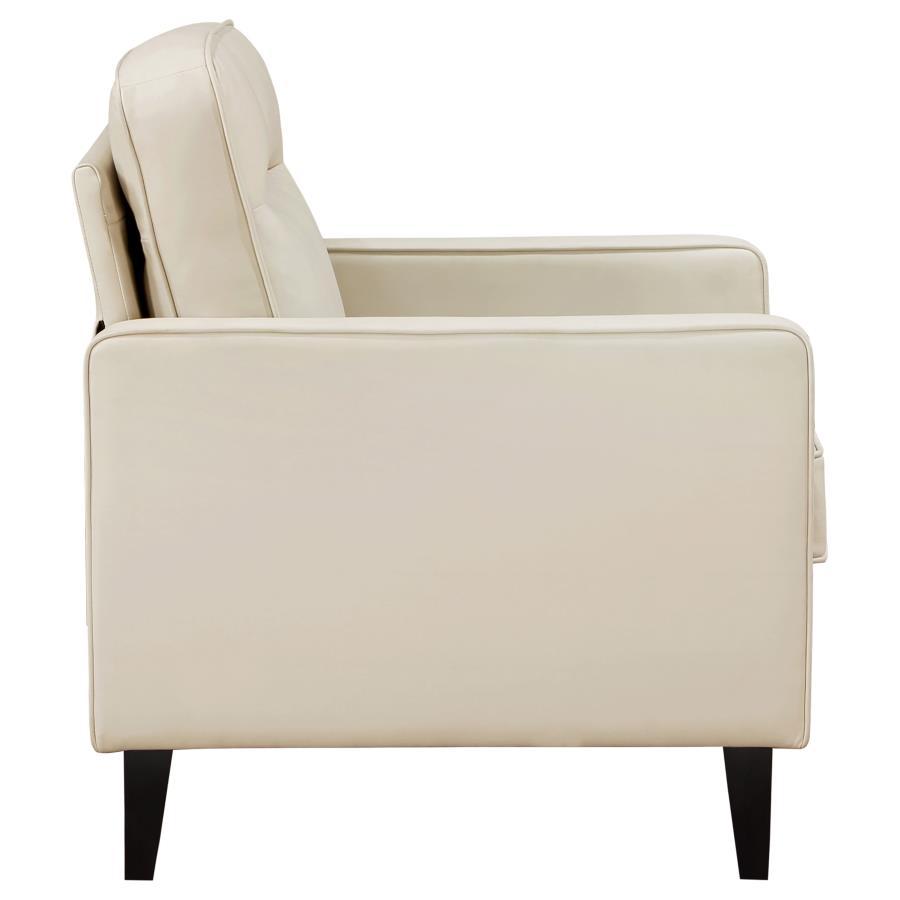 

                    
Buy Transitional Ivory Wood Chair Coaster Jonah 509653
