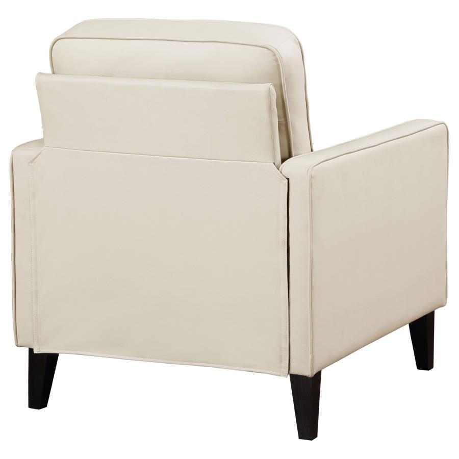 

    
509653-C Transitional Ivory Wood Chair Coaster Jonah 509653
