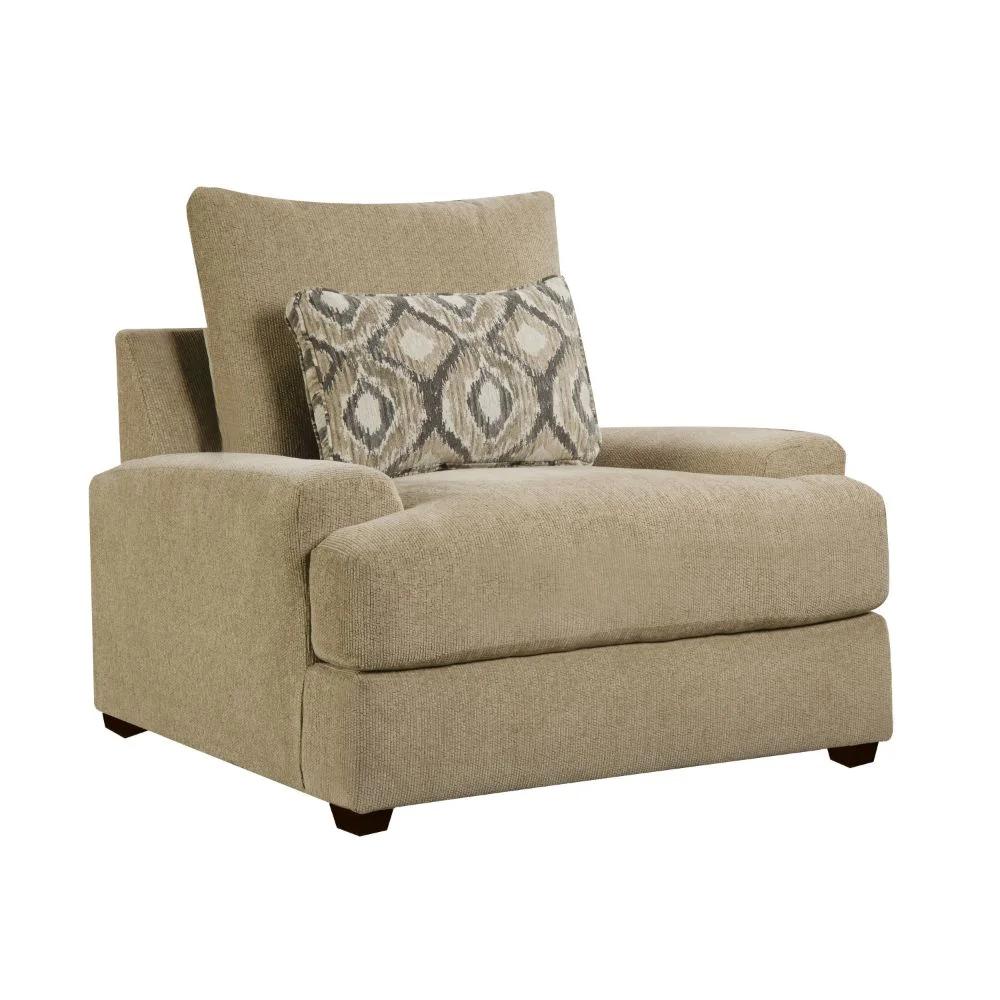 

                    
Acme Furniture Vassenia Sofa Loveseat and Chair Set Latte Chenille Purchase 

