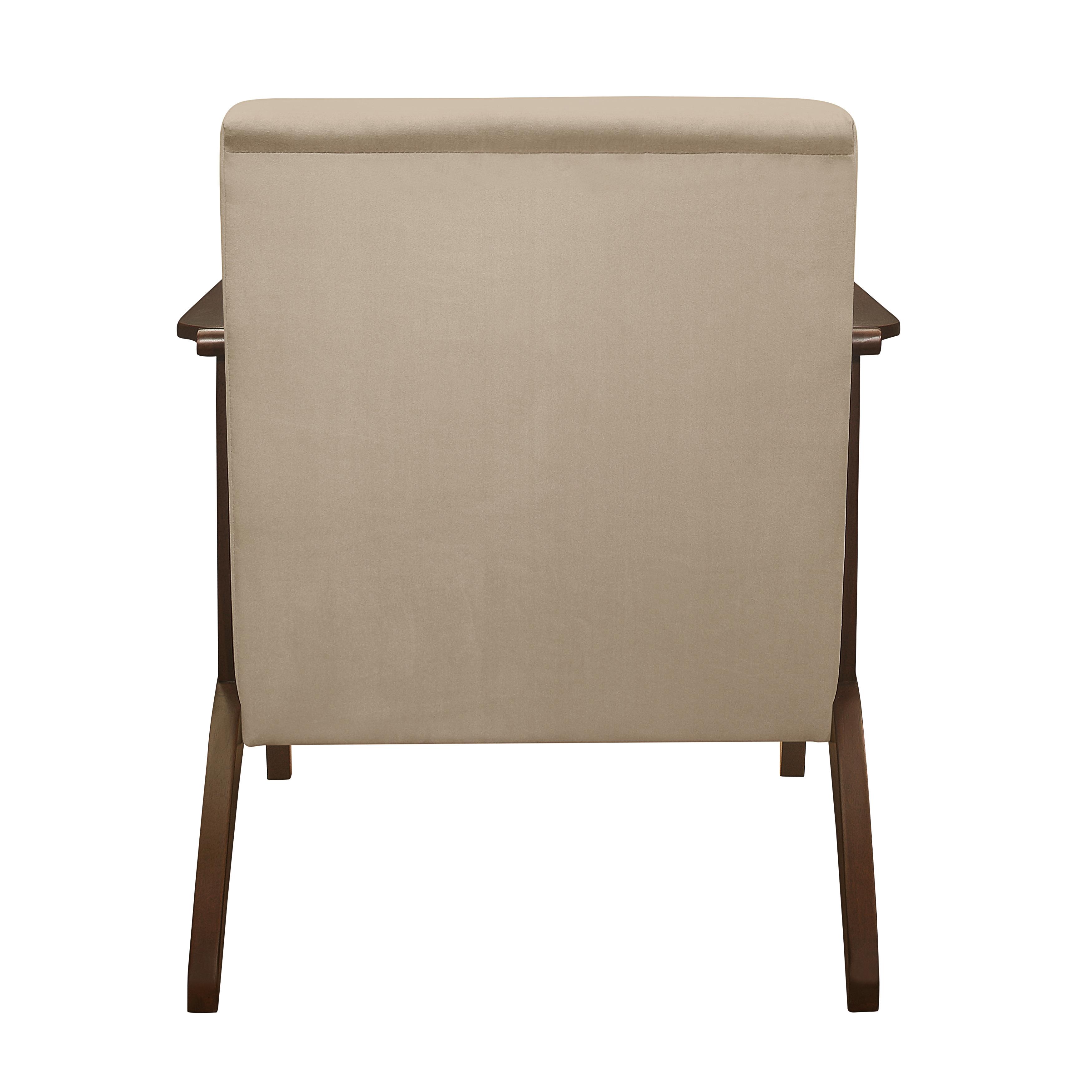 

                    
Homelegance 1032BR-1 Carlson Accent Chair Light Brown Velvet Purchase 
