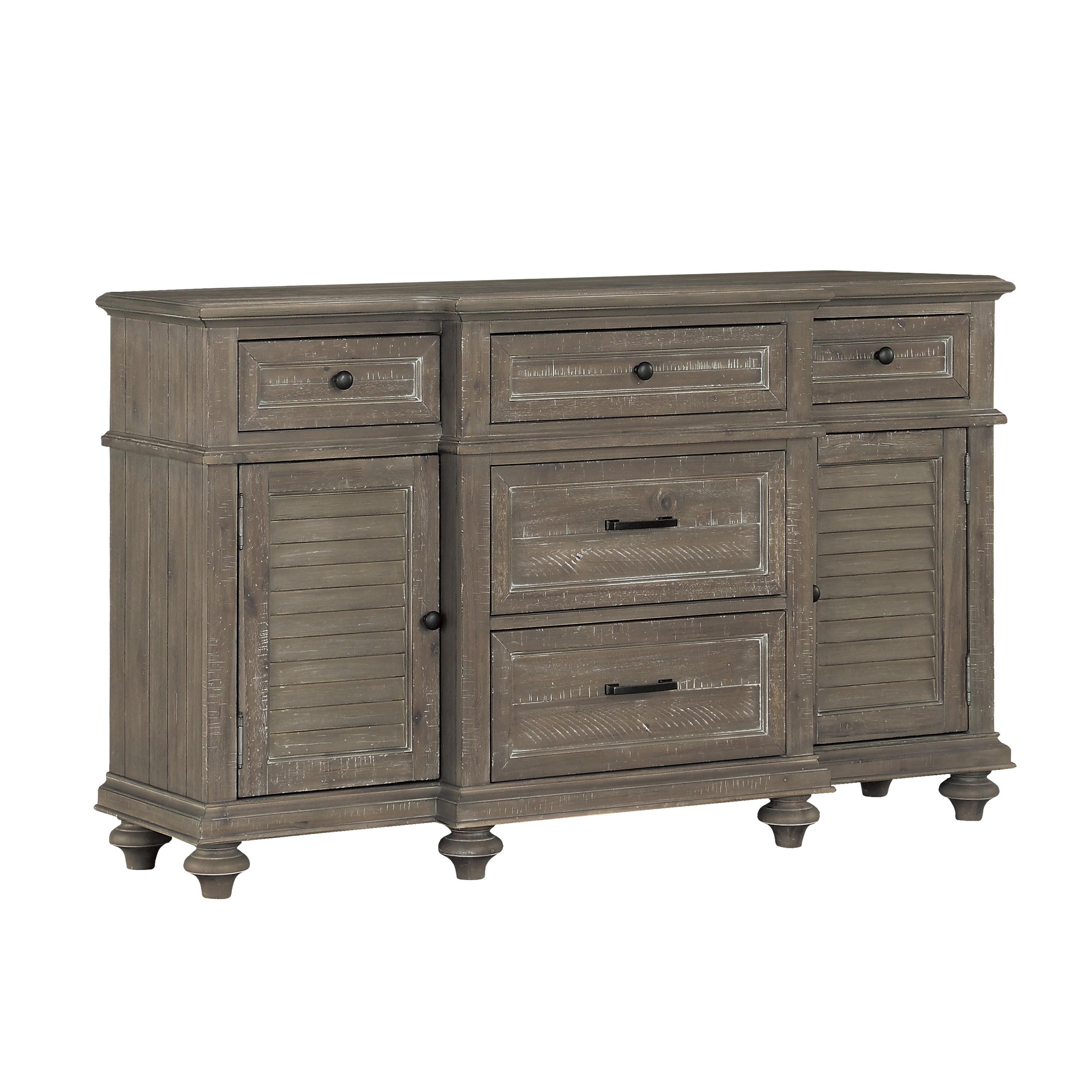 

    
Transitional Light Brown Wood Buffet Homelegance Cardano Collection 5848-40-S
