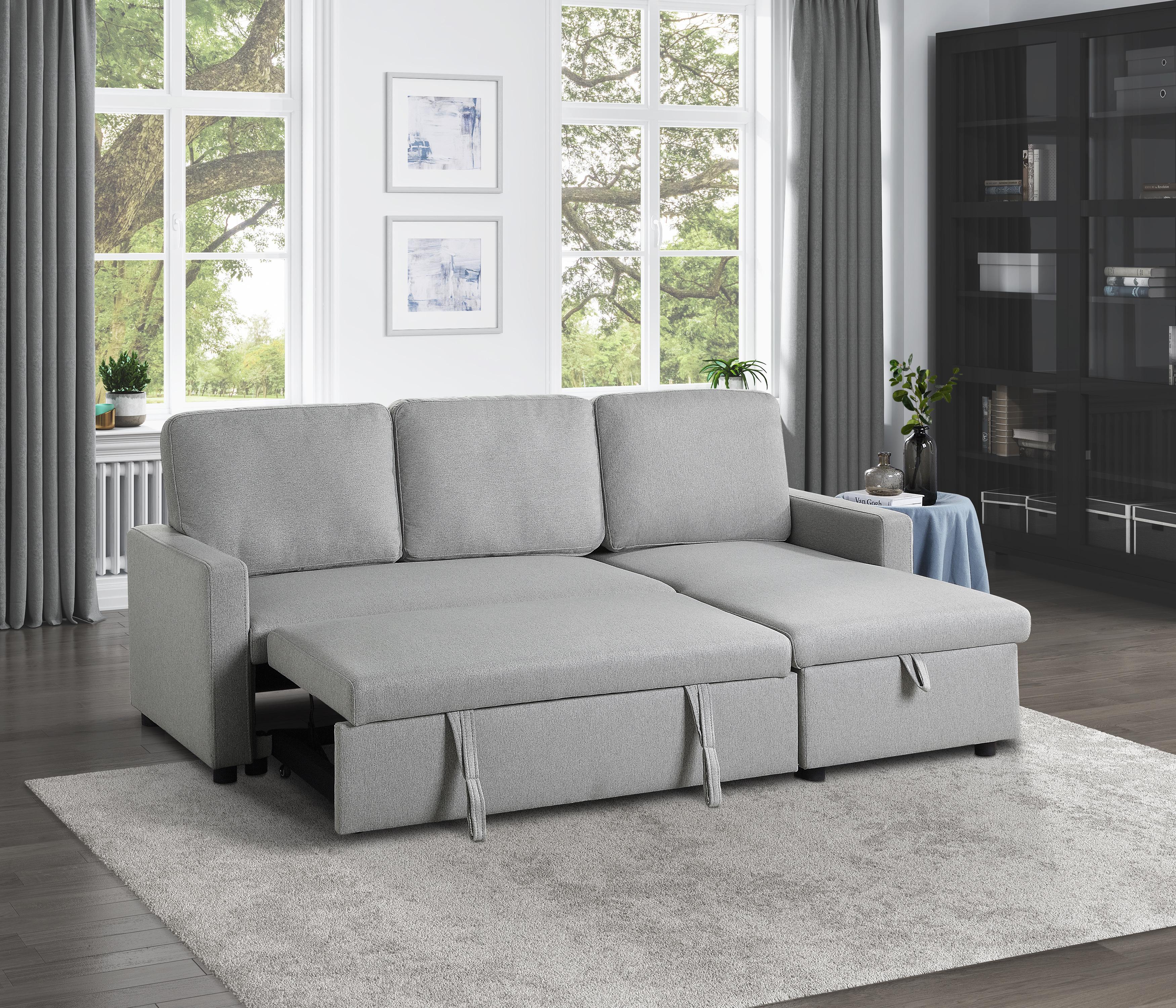 

                    
Buy Transitional Light Gray Textured Reversible 2-Piece Sectional Homelegance 9359GRY*SC Brandolyn
