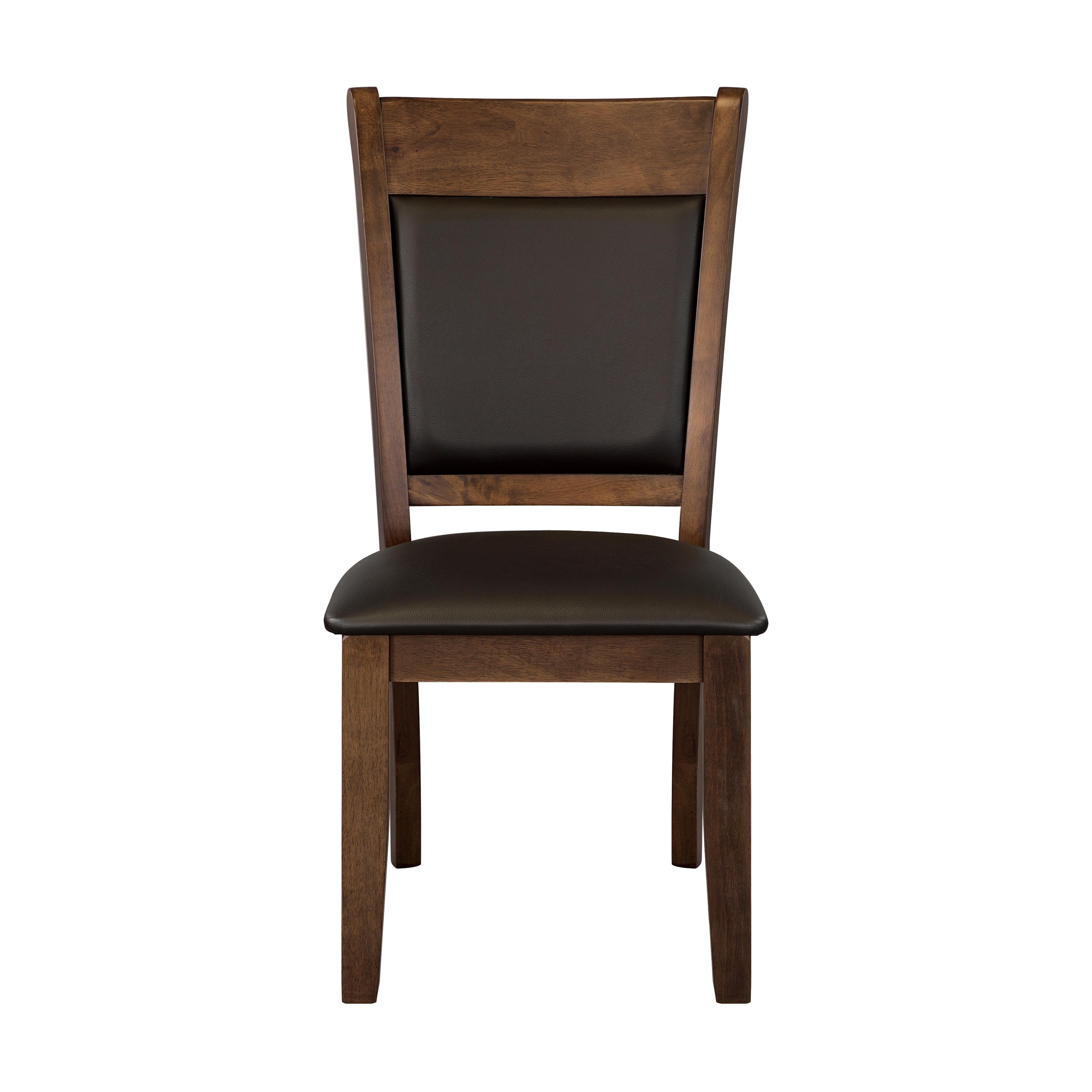 

    
Transitional Light Rustic Brown Wood Side Chair Set 2pcs Homelegance 5614S Wieland
