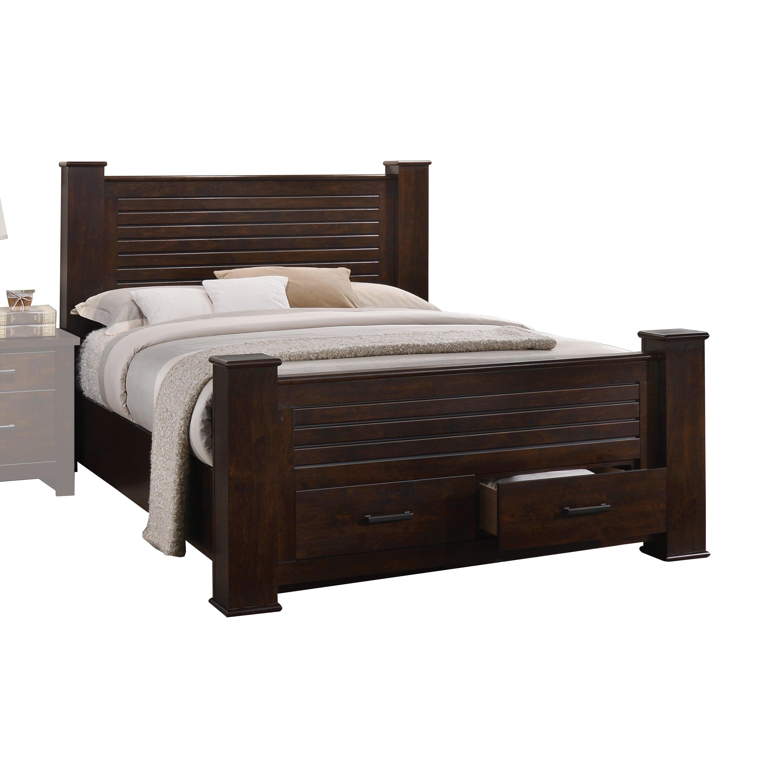 

    
Acme Furniture Panang-23370Q Storage Bedroom Set Mahogany 23370Q-Set-5
