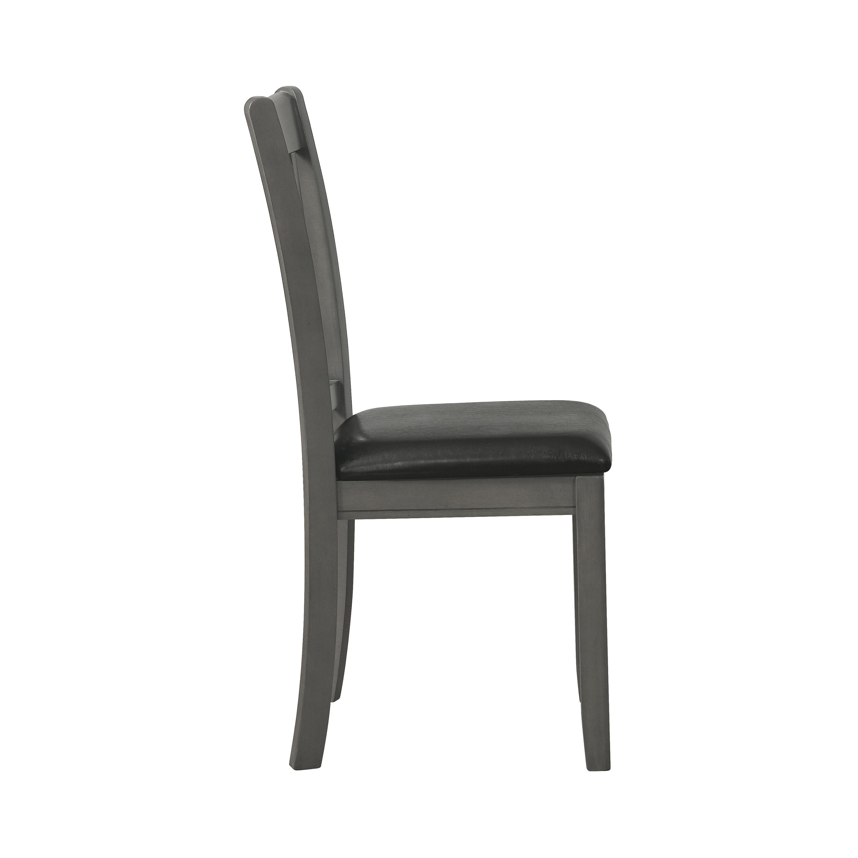 

    
Coaster 108212 Lavon Side Chair Set Gray 108212
