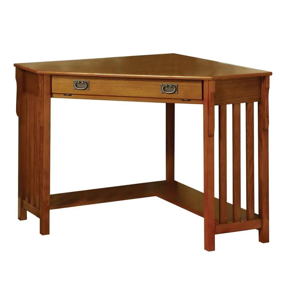 

    
Transitional Medium Oak Solid Wood Desk Furniture of America CM-DK6641 Toledo
