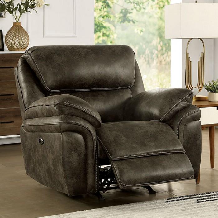 

                    
Furniture of America CM6083-SF-PM-3PC Tredegar Recliner Sofa Set Mocha Leatherette Purchase 
