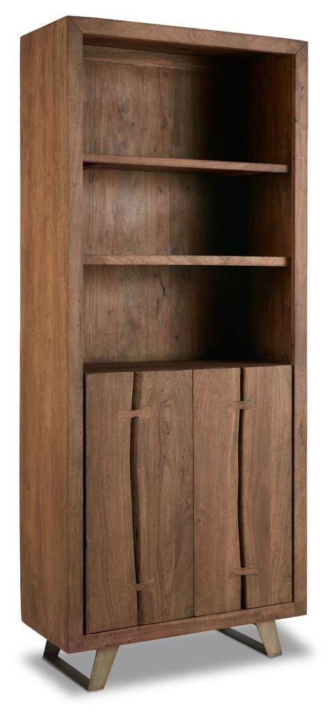 Transitional Bookcase GP-6616 Planck GP-6616 in Natural 