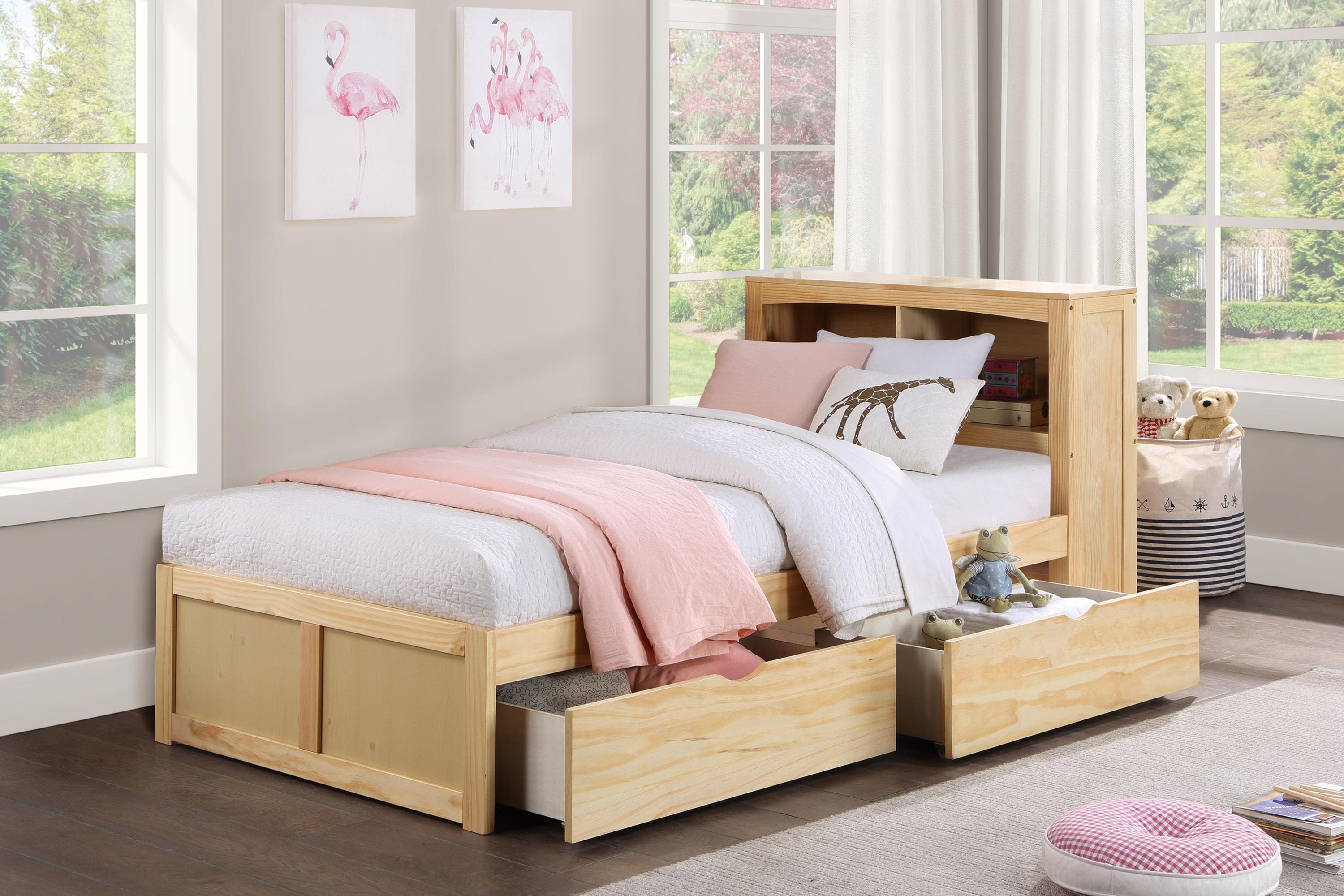 

                    
Homelegance B2043BC-1T* Bartly Bookcase Bed Natural  Purchase 
