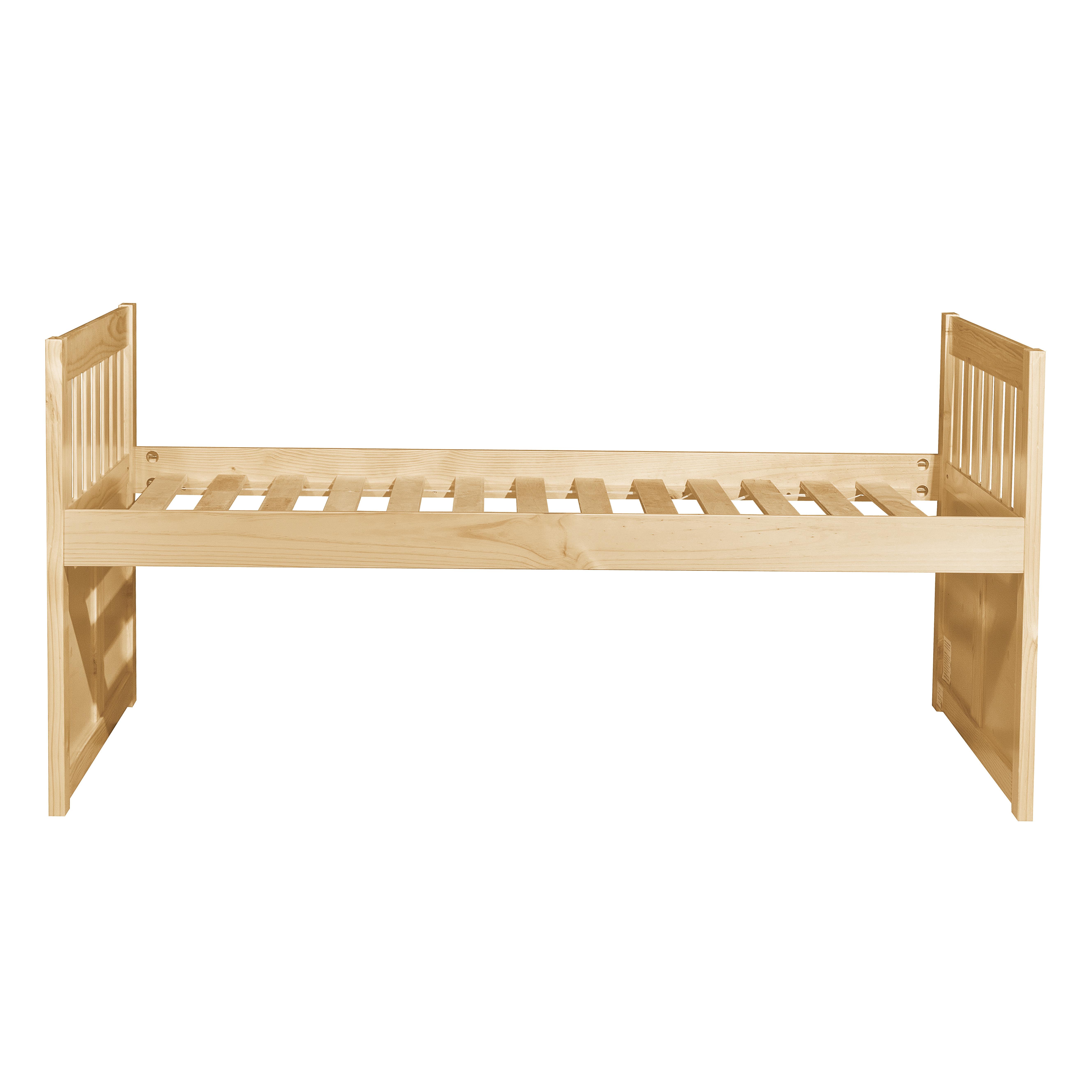 

    
 Photo  Transitional Natural Pine Finish Wood Twin Trundle Bed Homelegance B2043PR-1* Bartly
