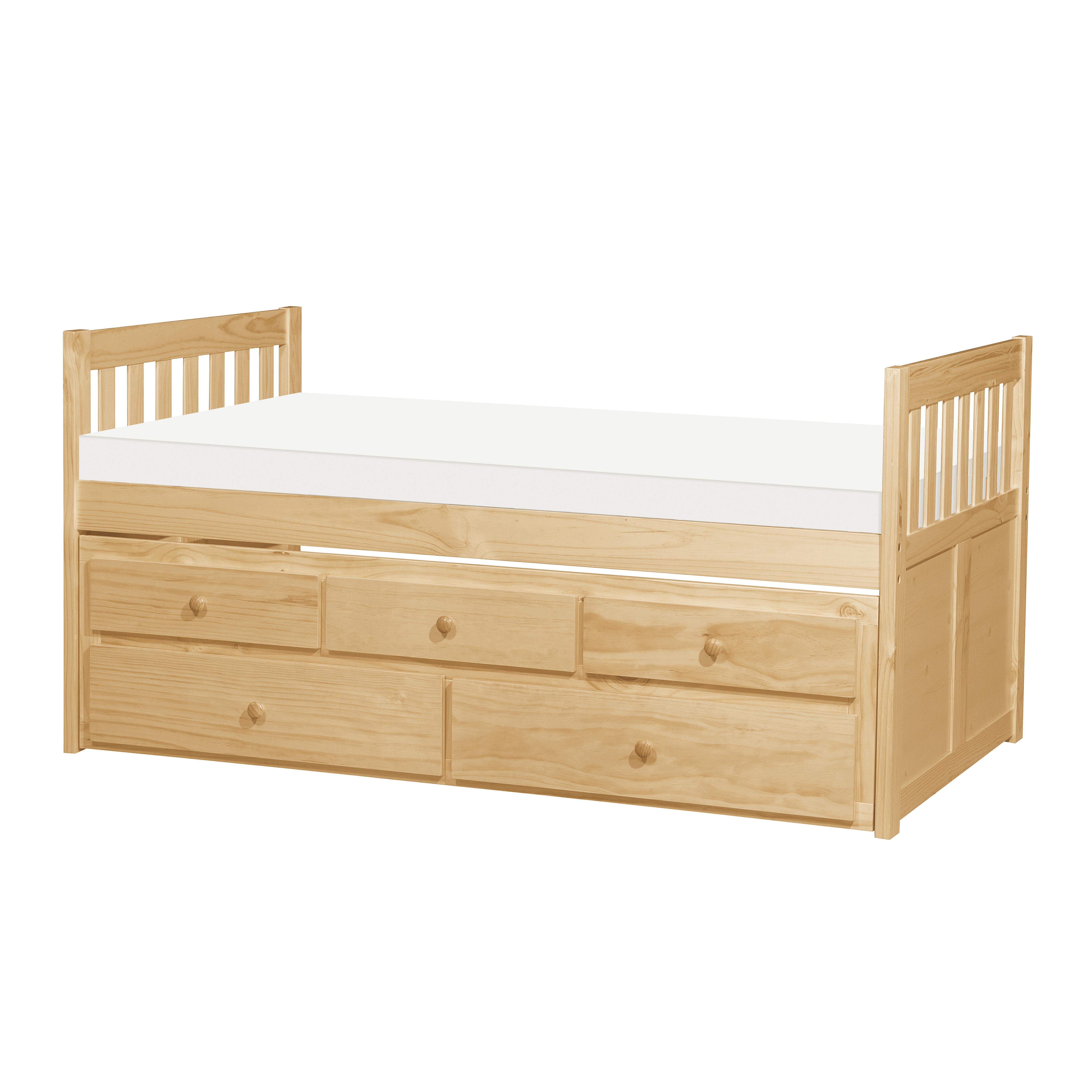 

    
Homelegance B2043PR-1* Bartly Twin/Twin Trundle Bed w/Storage Drawers Natural B2043PR-1*
