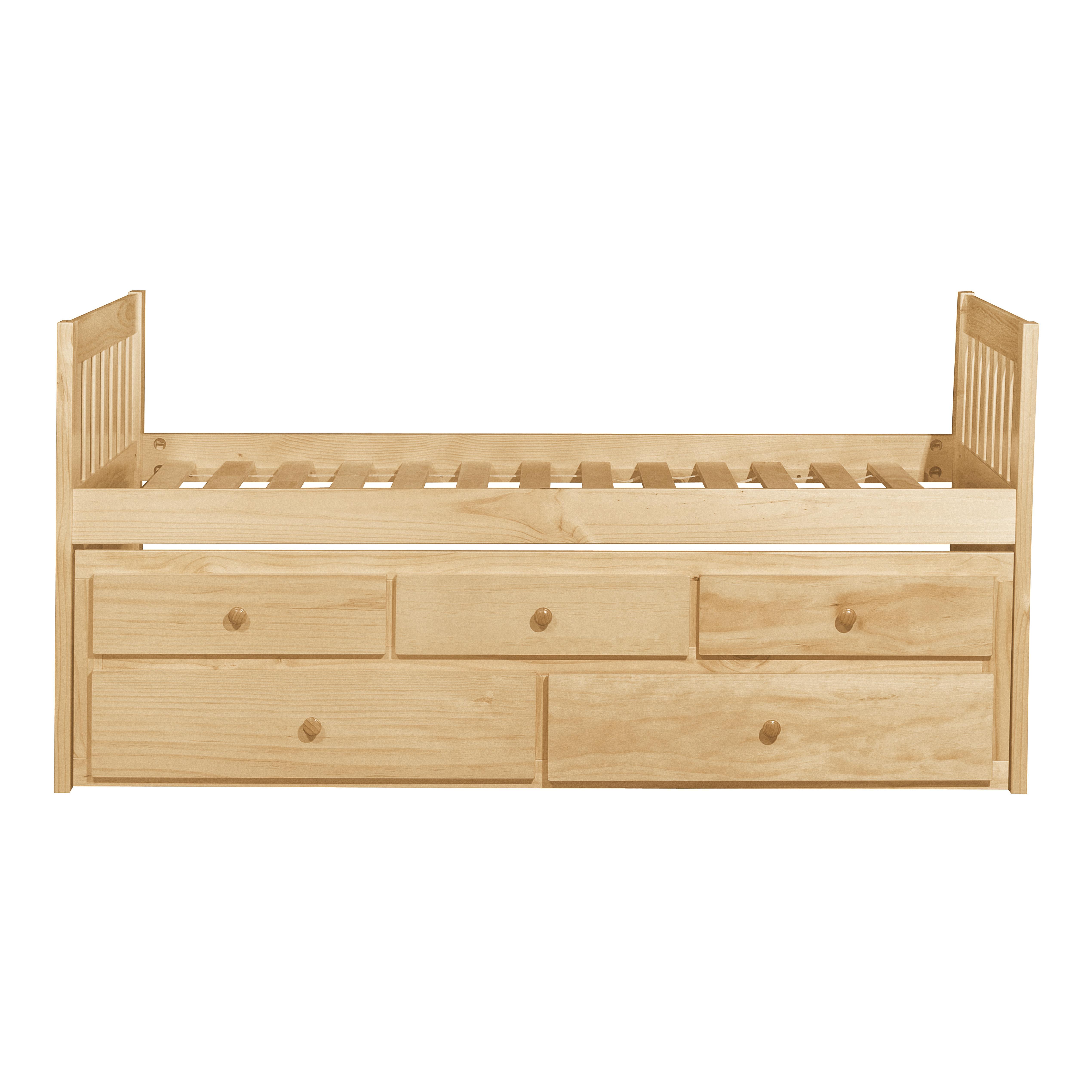 

    
 Order  Transitional Natural Pine Finish Wood Twin Trundle Bed Homelegance B2043PR-1* Bartly
