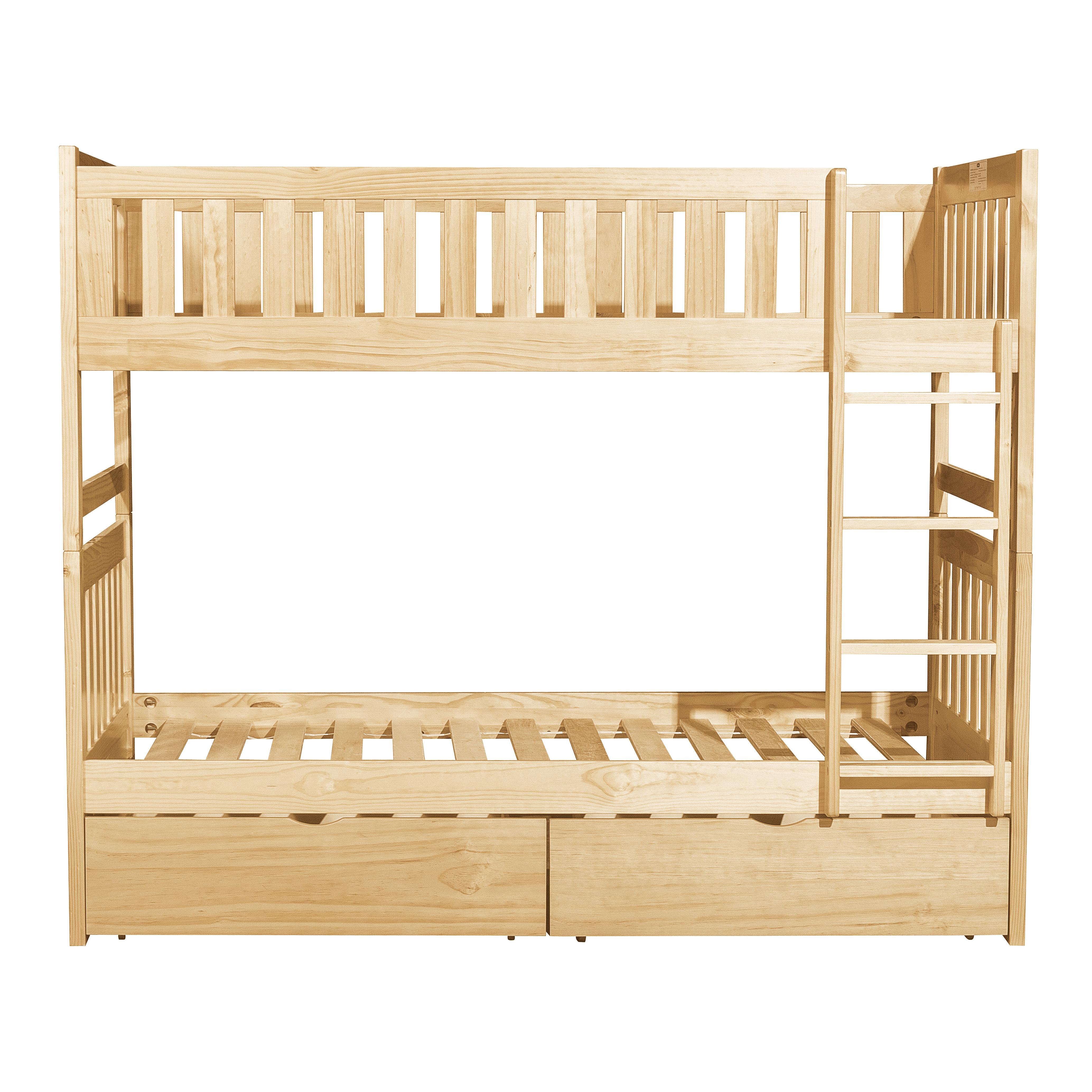 

    
B2043-1*T Homelegance Twin/Twin Bunk Bed
