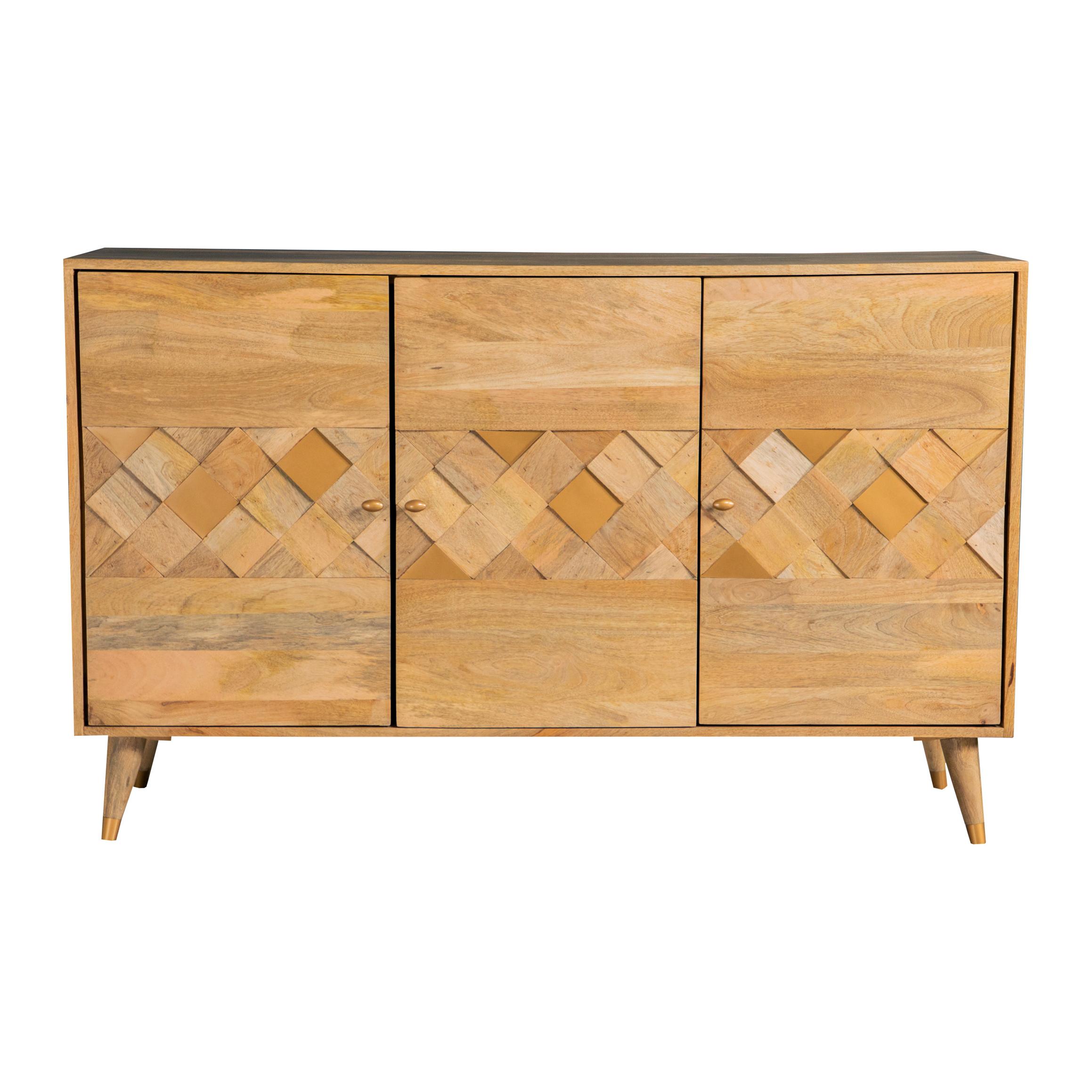 

    
Transitional Natural Solid Mango Wood Accent Cabinet Coaster 953460
