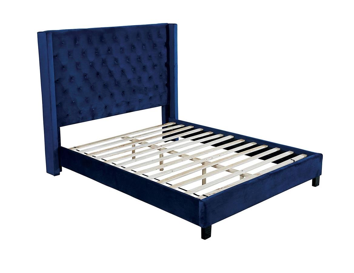 

    
Transitional Navy Solid Wood CAL Bed Furniture of America CM7141NV Ryleigh
