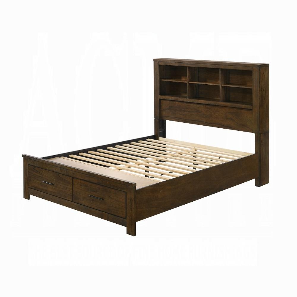 

    
Acme Furniture Merrilee II Queen Storage Bed BD02077Q Storage Bed Oak BD02077Q
