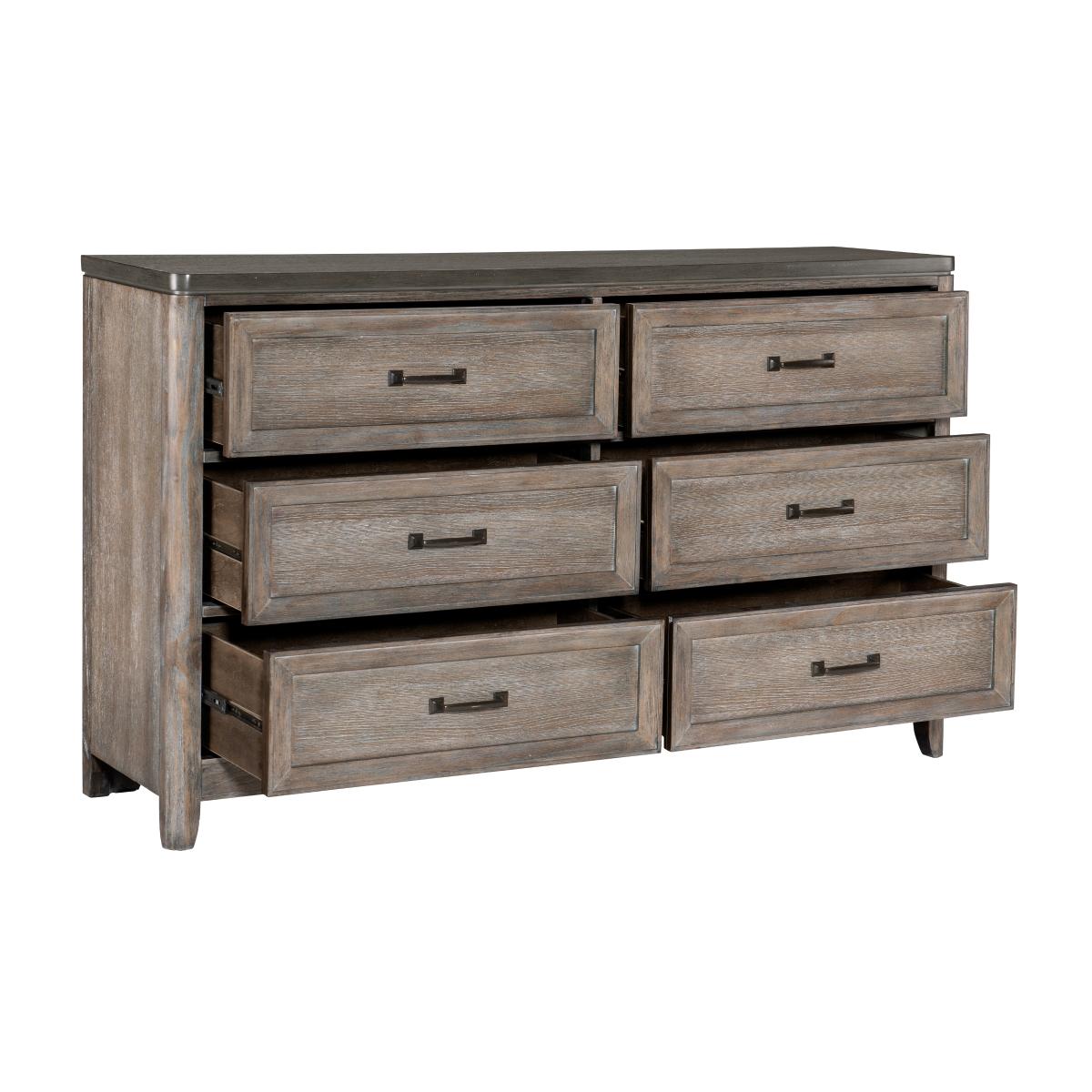 

                    
Homelegance 1412-5*2PC Newell Dresser w/Mirror Oak  Purchase 

