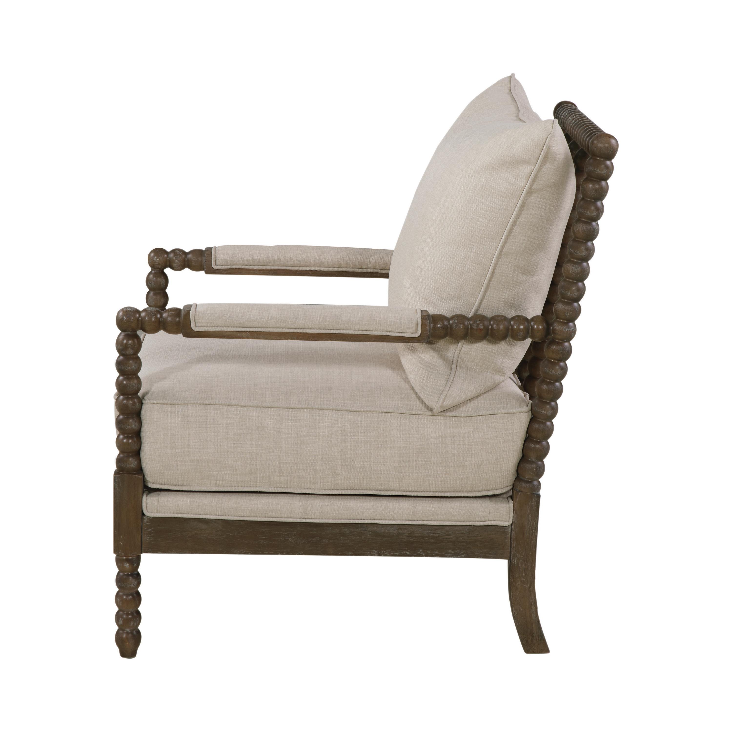 

    
Coaster 905362 Accent Chair Oatmeal 905362

