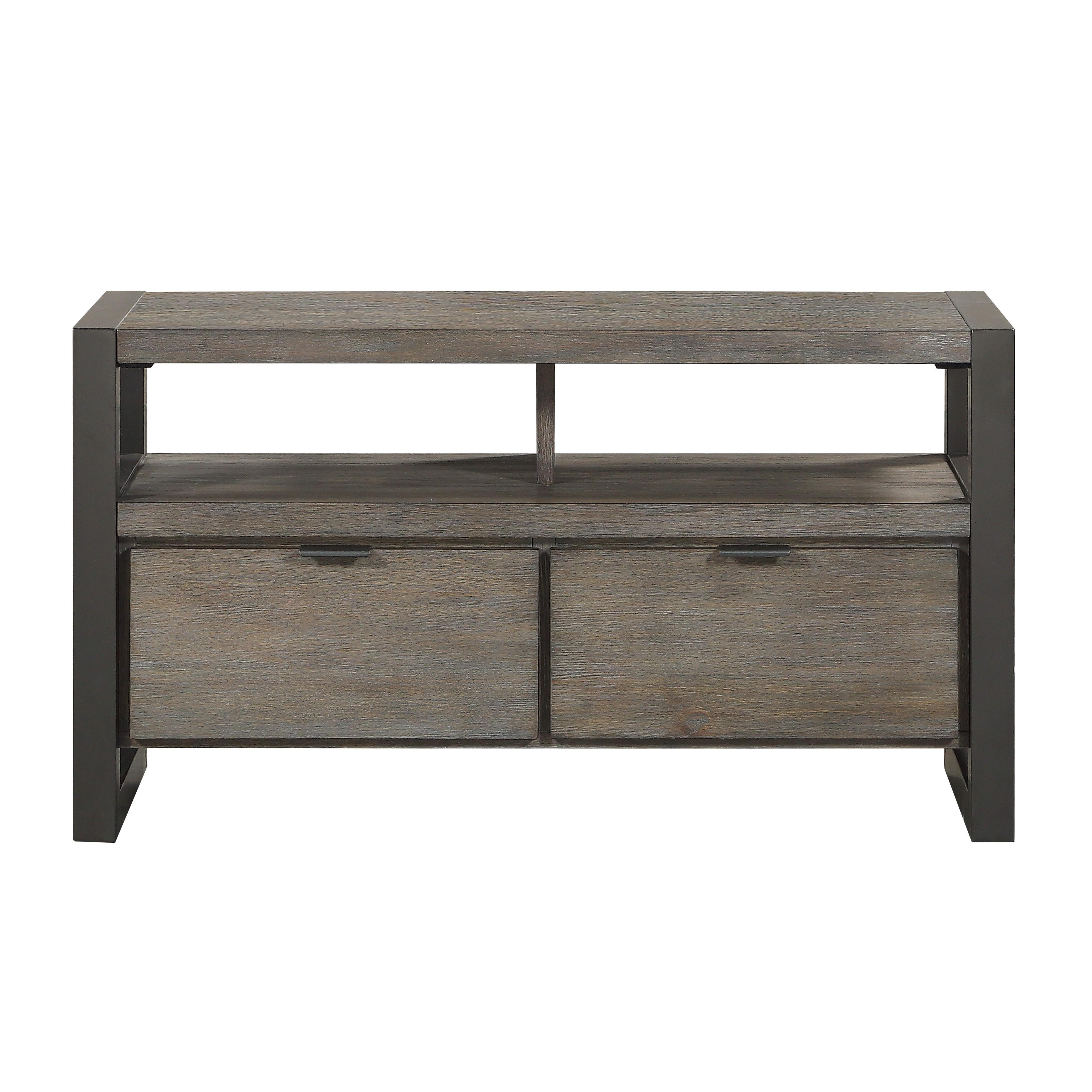 Transitional TV Stand 4550-40T Prudhoe 4550-40T in Oak 