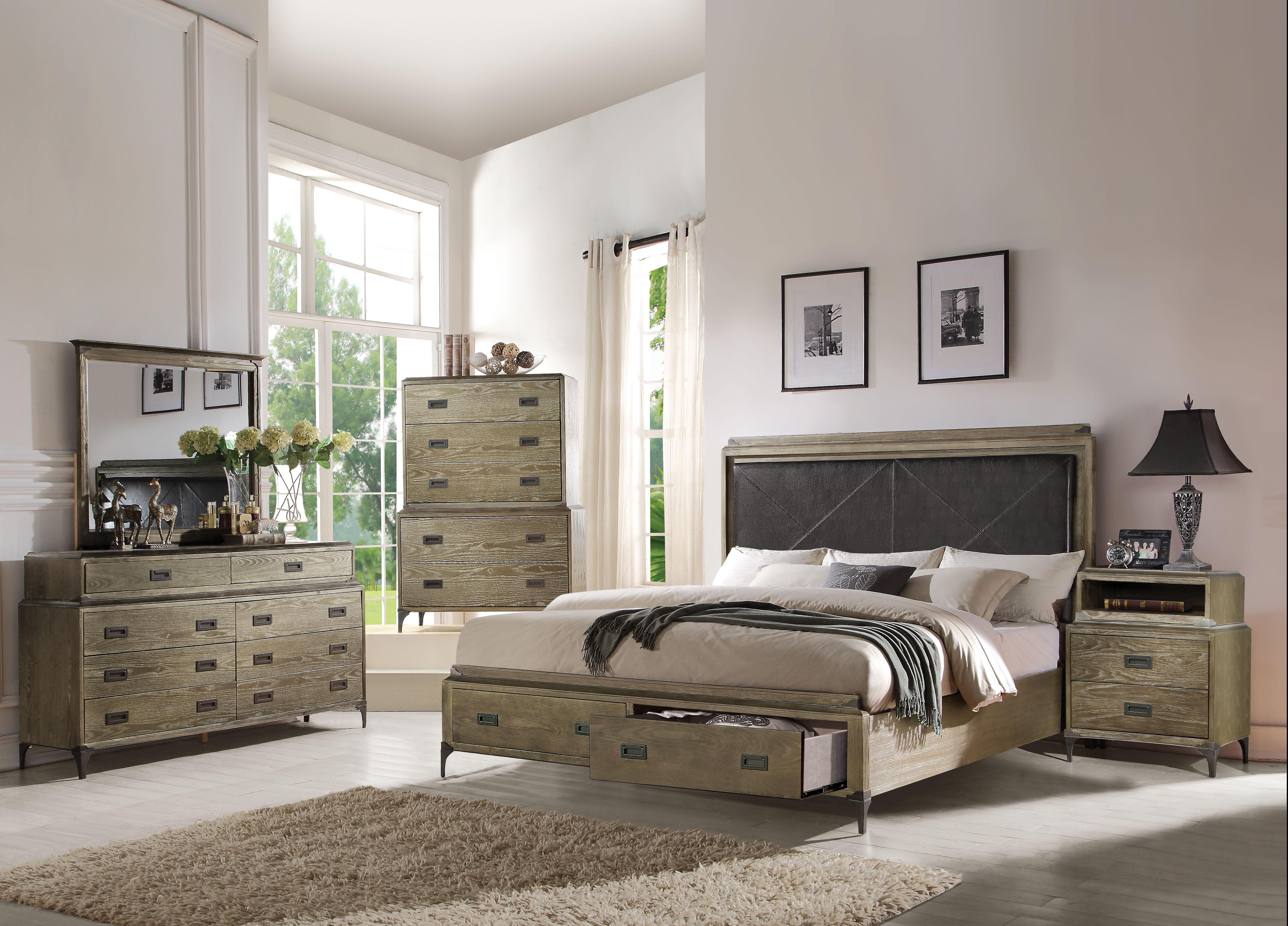 Acme Furniture Athouman-23917EK Storage Bedroom Set