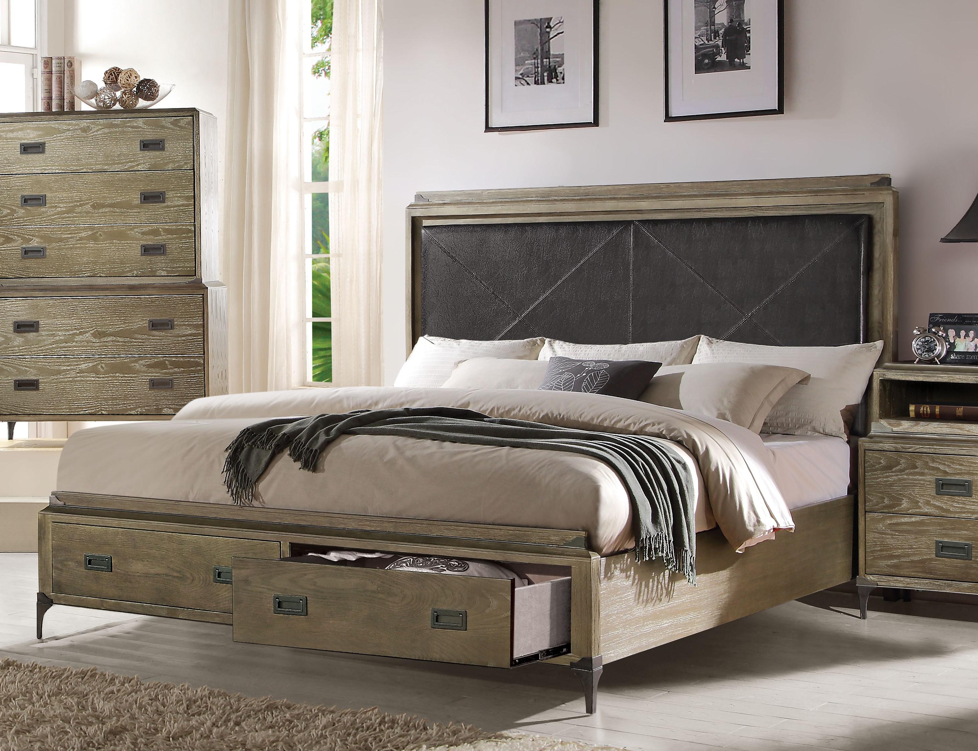 Acme Furniture Athouman-23920Q Storage Bed