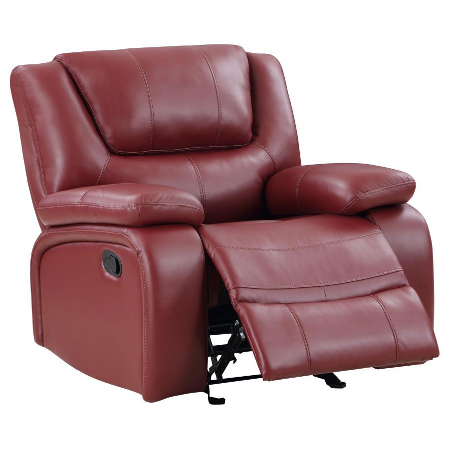 

    
Coaster Camila Glider Recliner Chair 610243-C Recliner Chair Red 610243-C
