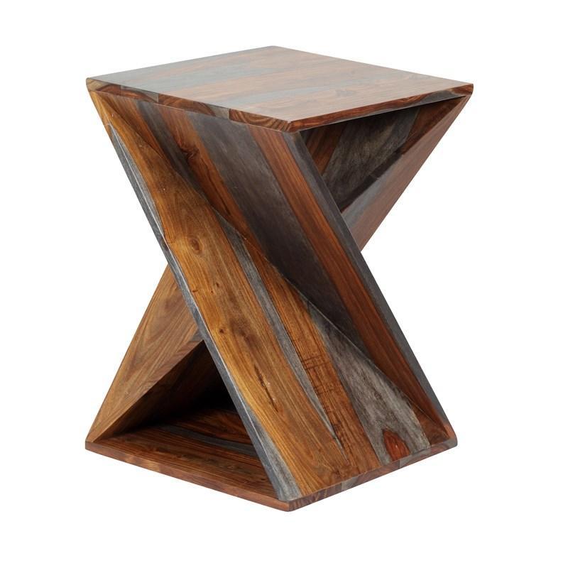 

    
Transitional Rustic Brown Solid Wood Side Table JAIPUR HOME TTE-10866 Ferber
