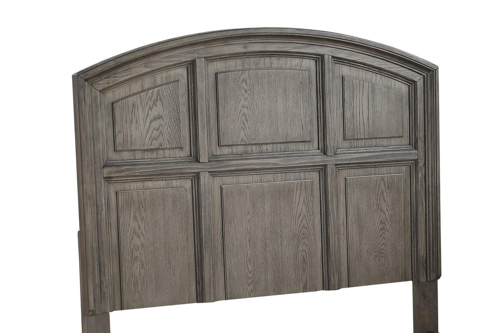 

    
Acme Furniture Kiran-22067EK Panel Bed Oak Veneers/Gray 22067EK
